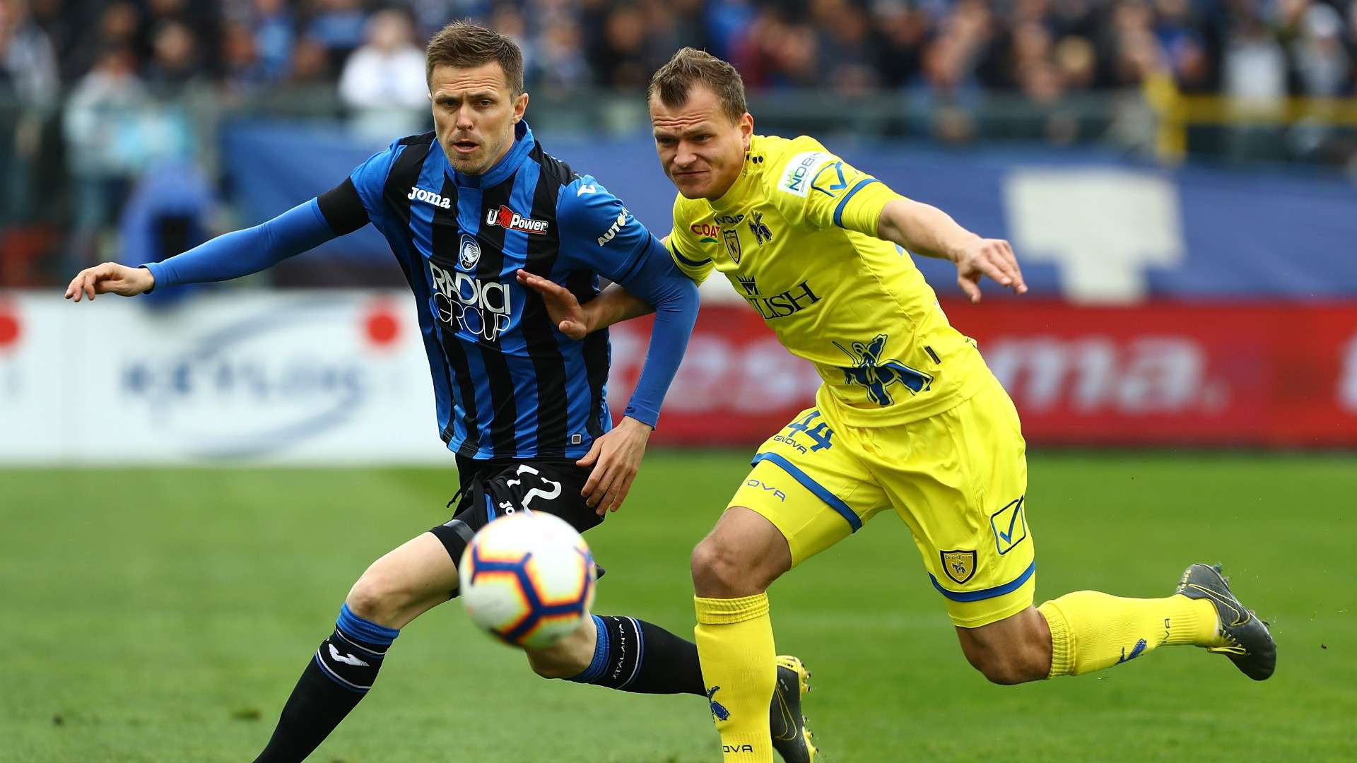 Josip Ilicic Pawel Jaroszynski Atalanta Chievo