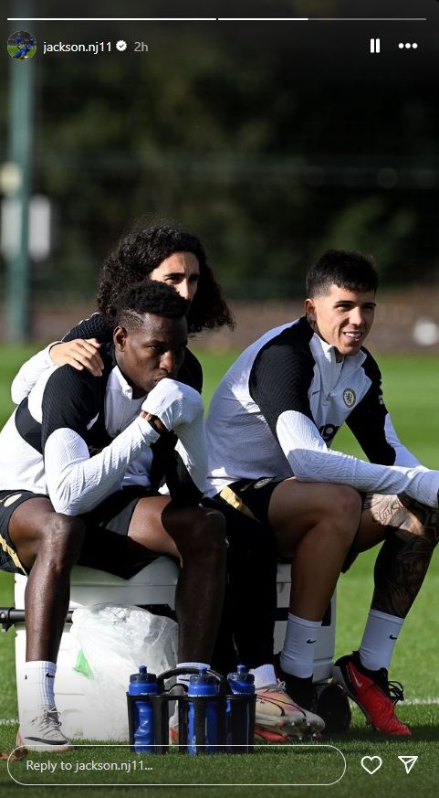 Nicolas Jackson Marc Cucurella Enzo Fernandez 2024