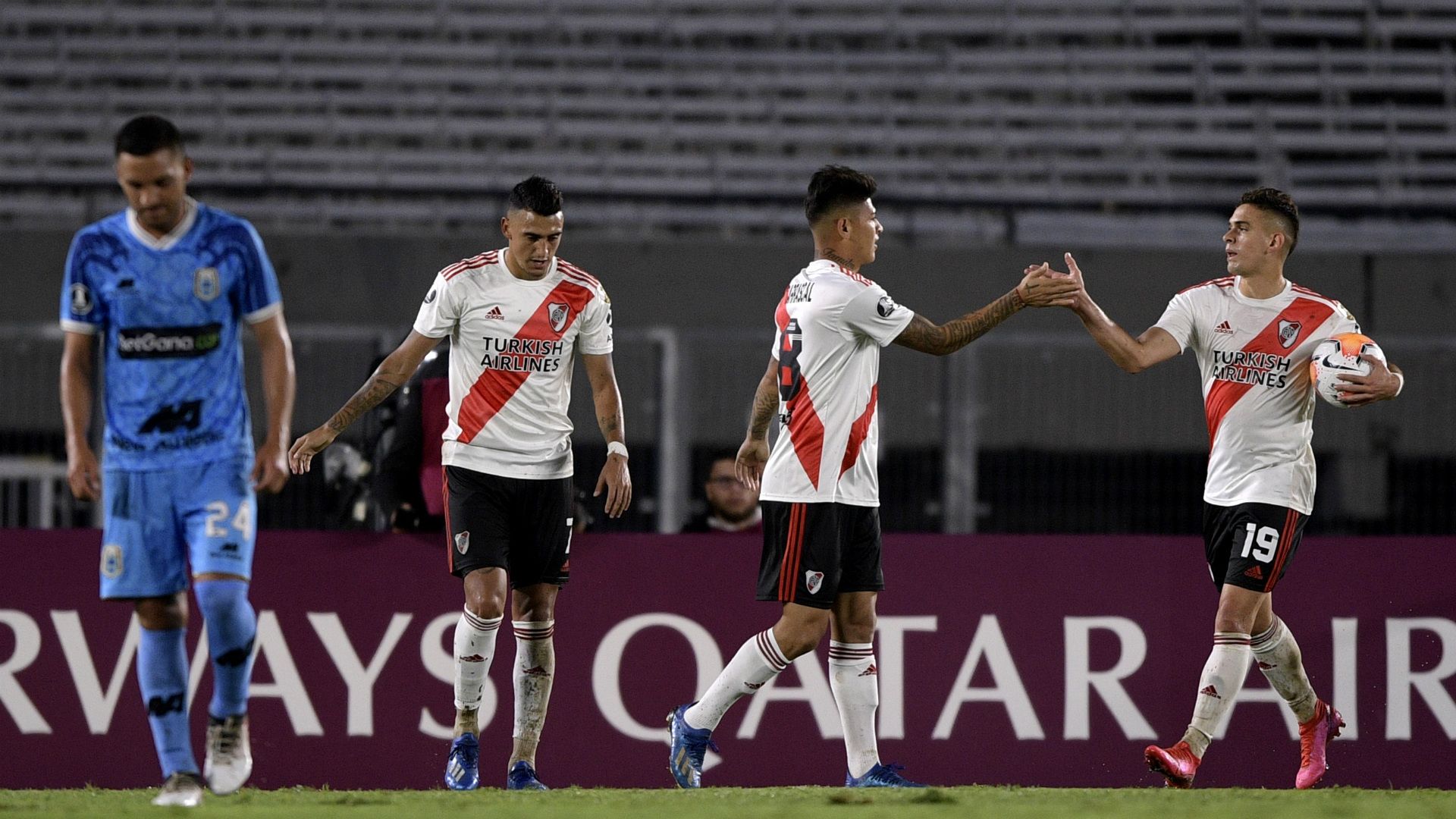 Suarez Carrascal Borre River Plate Binacional Libertadores 11032020
