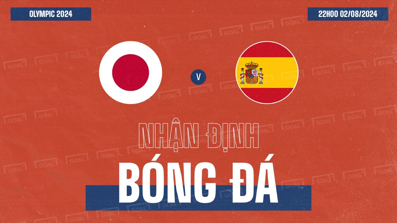 Japan U23 vs Spain U23 Olympic Games Men's Football GFX