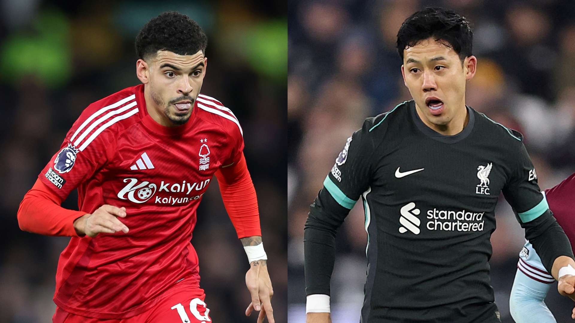 Morgan Gibbs-White Nottingham Forest Wataru Endo Liverpool
