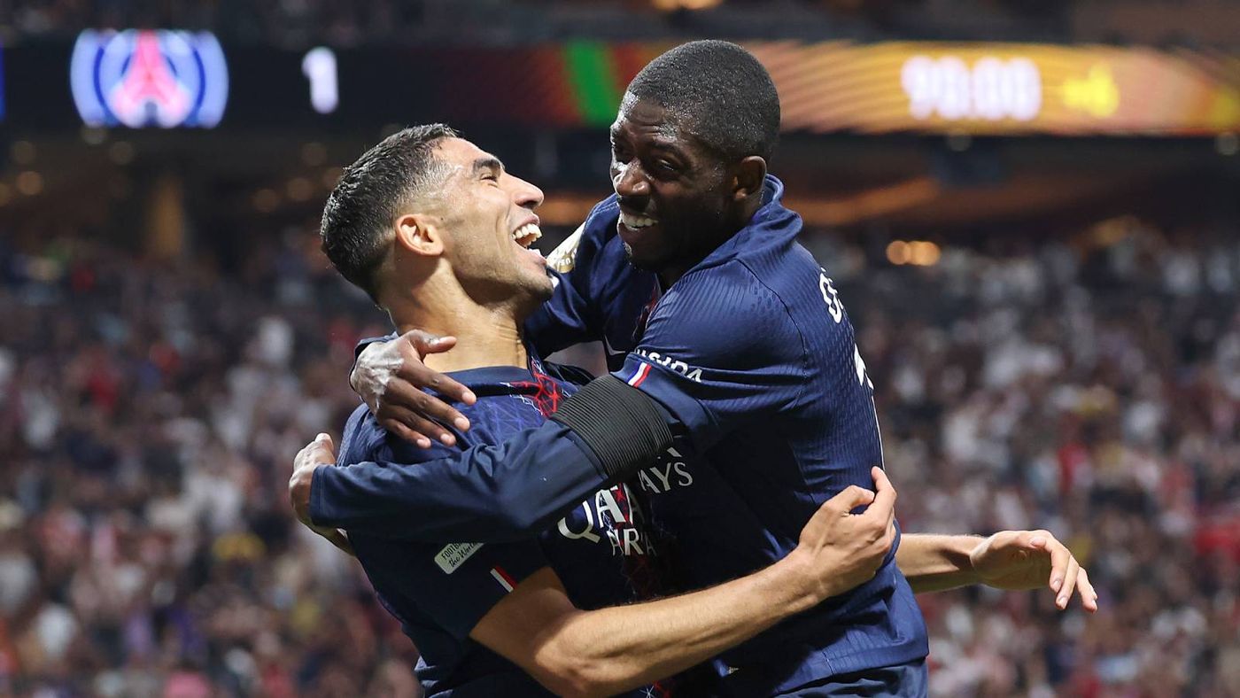 CL決勝は1週間後…PSG、デンベレ＆ハキミがチーム全体練習を欠席か 