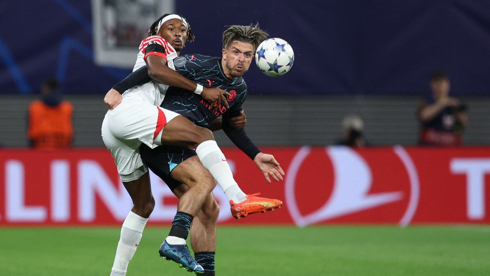 Leipzig Manchester City Champions League 04102023