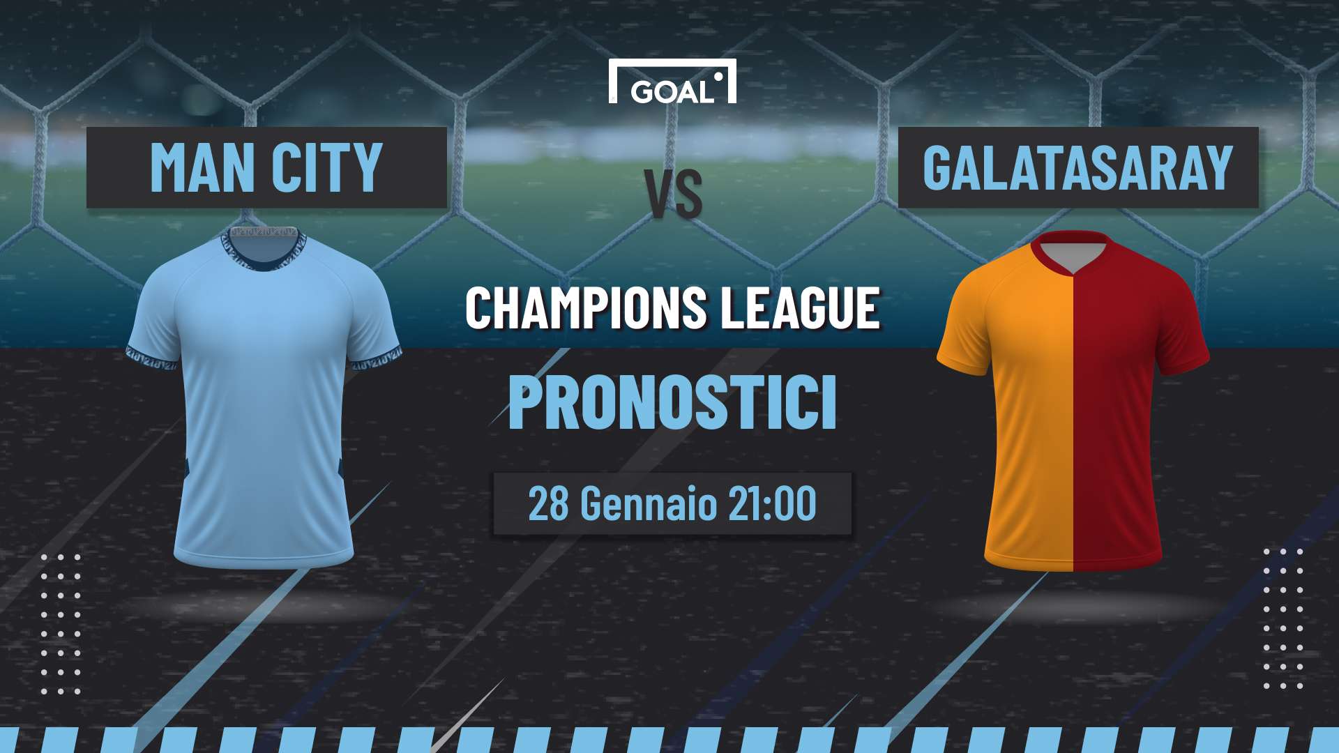 Pronostici Manchester City - Galatasaray