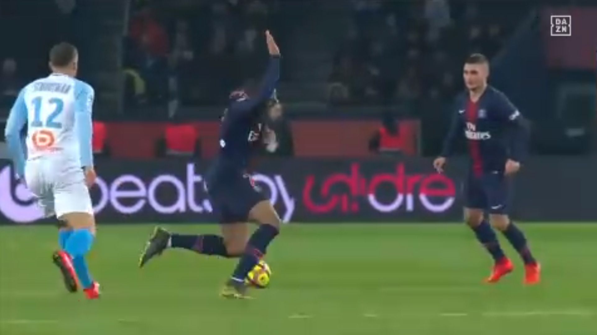 Mbappe PSG Olympique Marseille