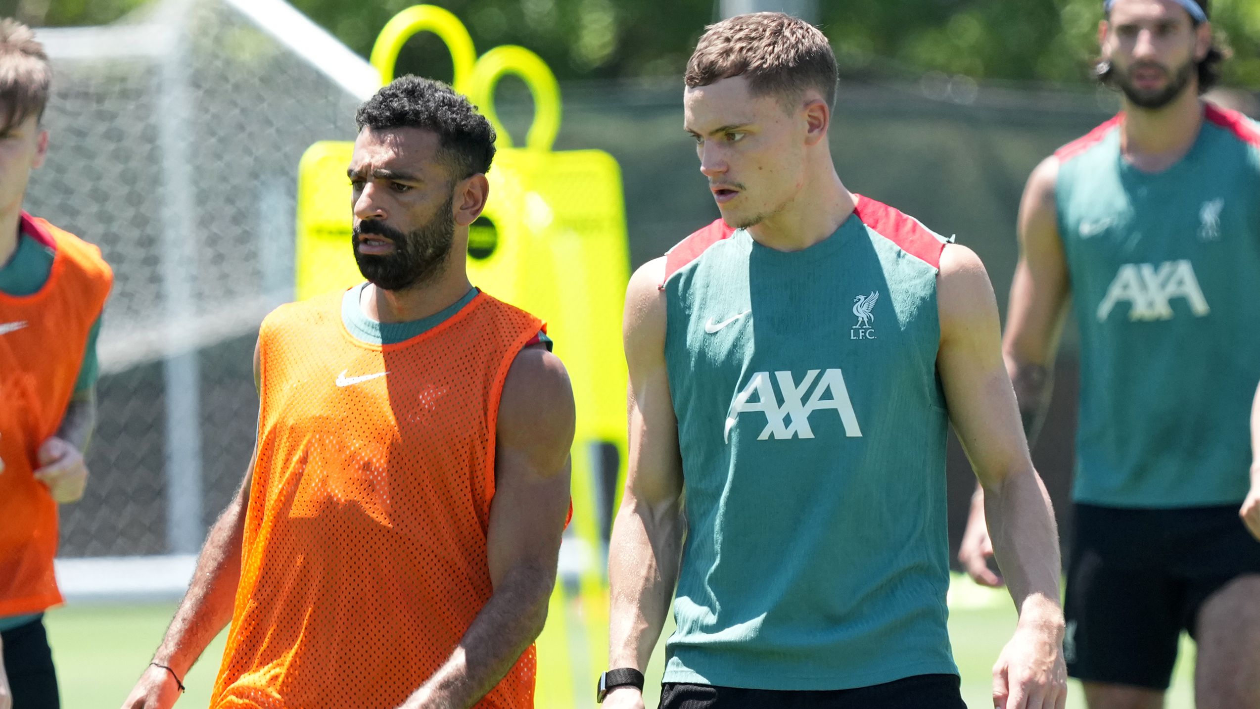 Mohamed Salah Florian Wirtz Liverpool 2025-26