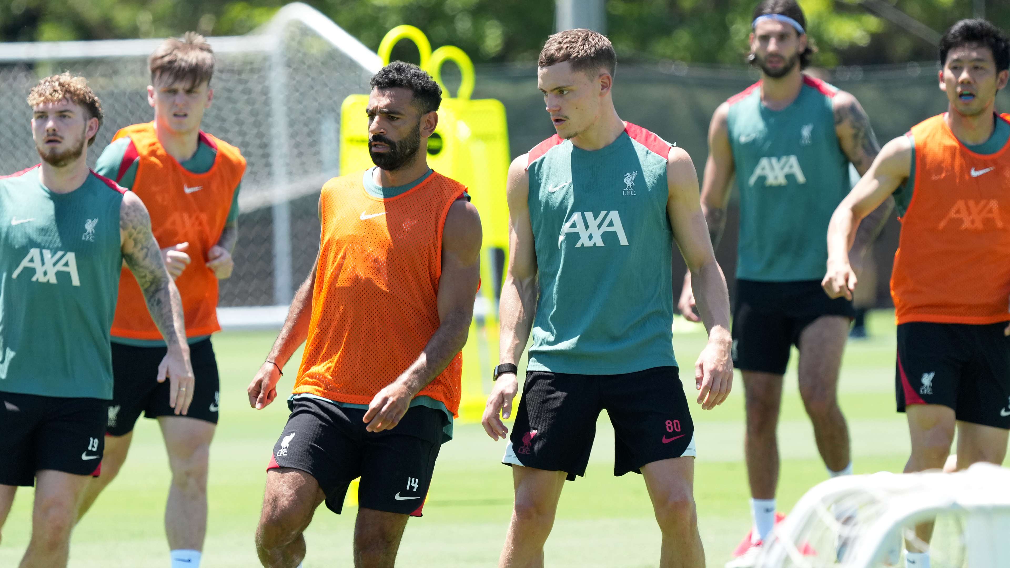 Mohamed Salah Florian Wirtz Liverpool 2025-26