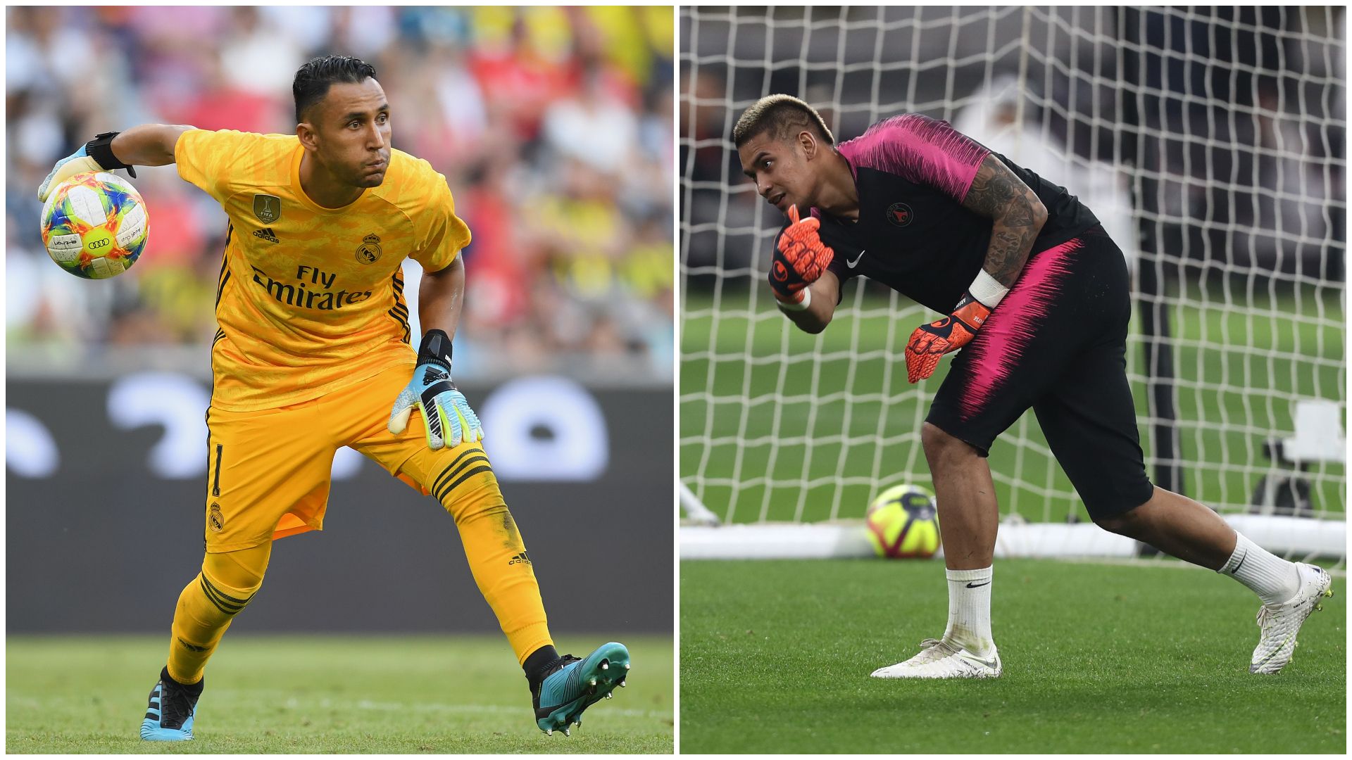 Keylor Navas-Alphonse Areola Real Madrid PSG