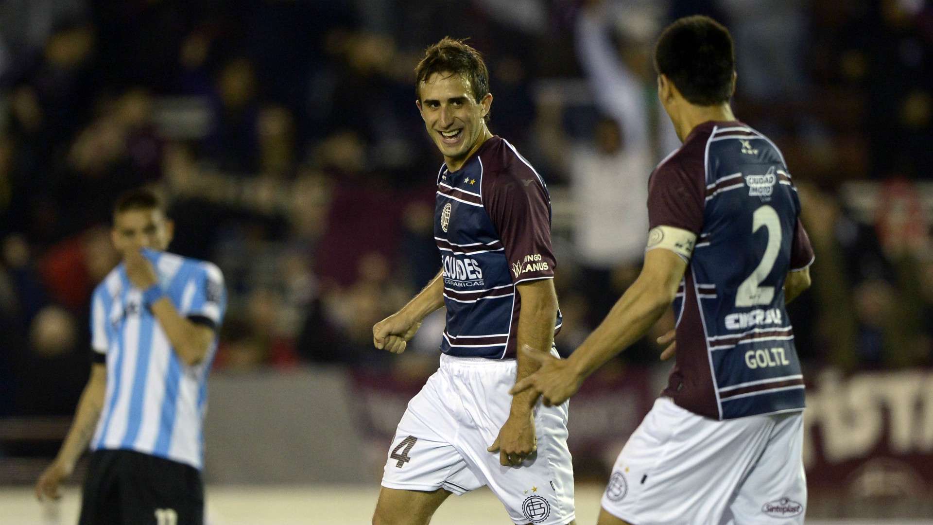 Izquierdoz Goltz Racing Lanus Copa Sudamericana 2013