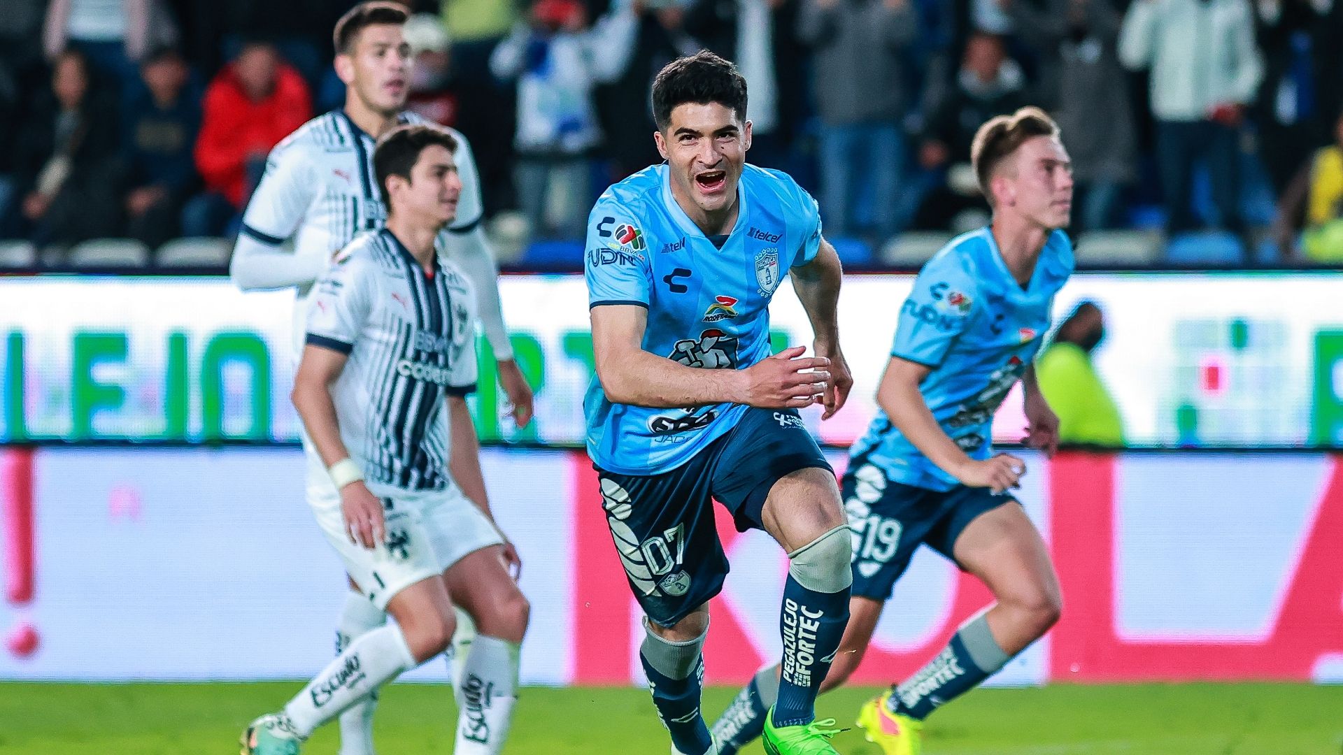 Nicolás Ibáñez Pachuca Monterrey ida semifinales Apertura 2022 Liga MX