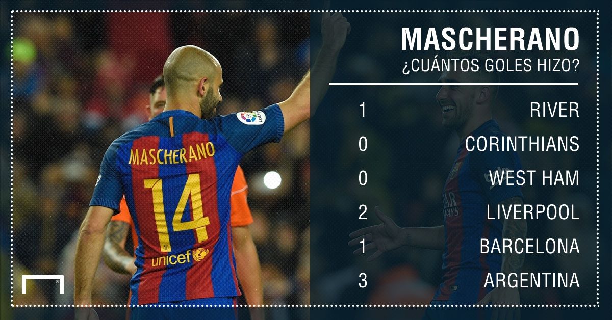 PS Javier Mascherano goles