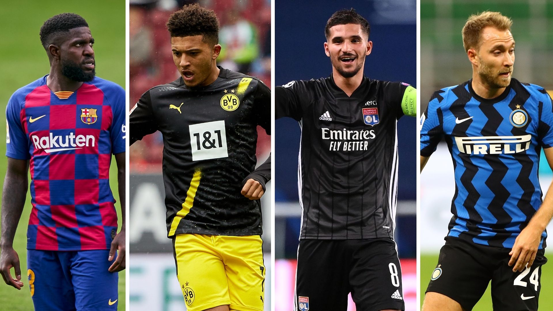 Mercado Umtiti Sancho Aouar Eriksen