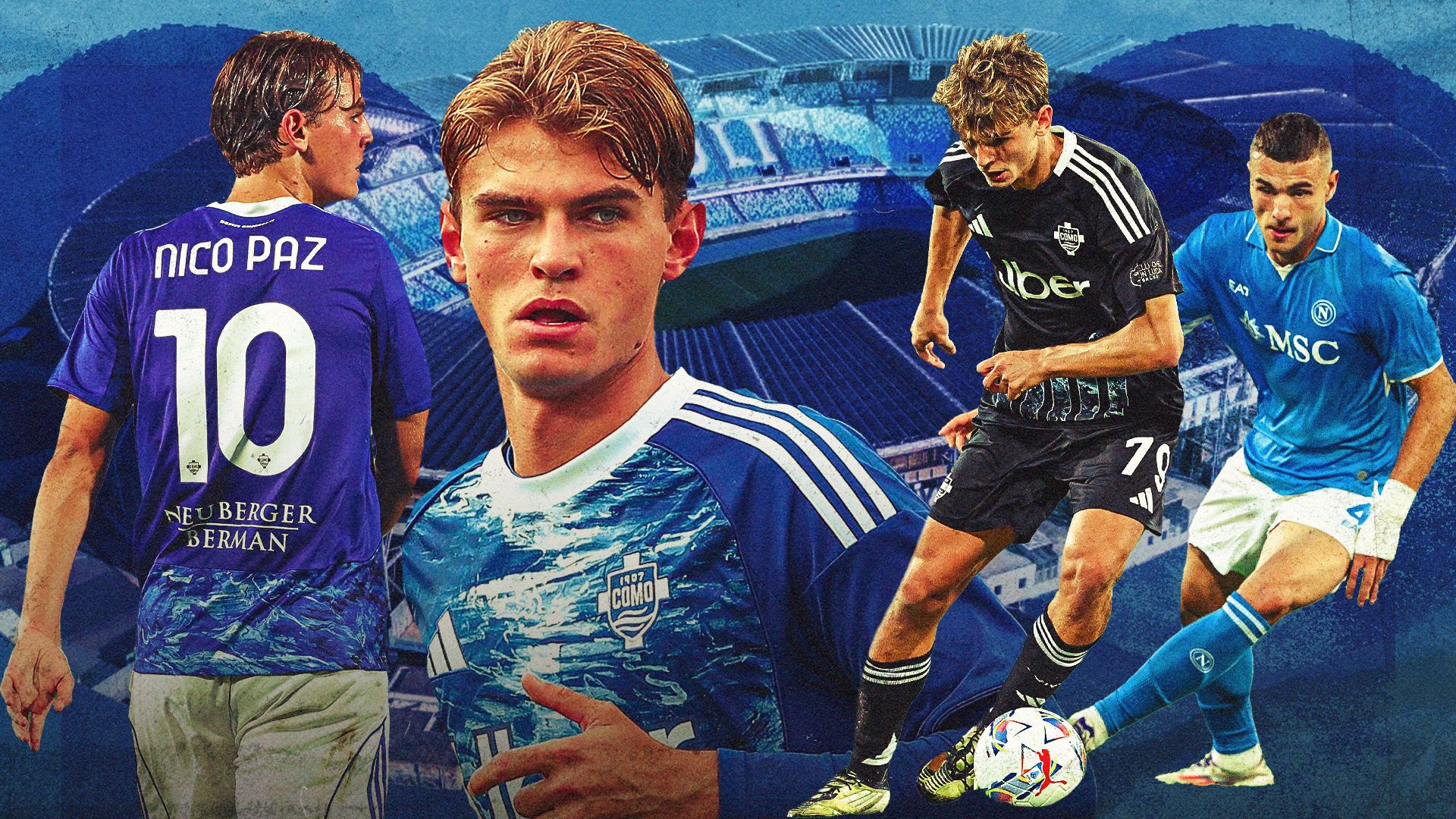 Nico Paz Napoli Como GFX