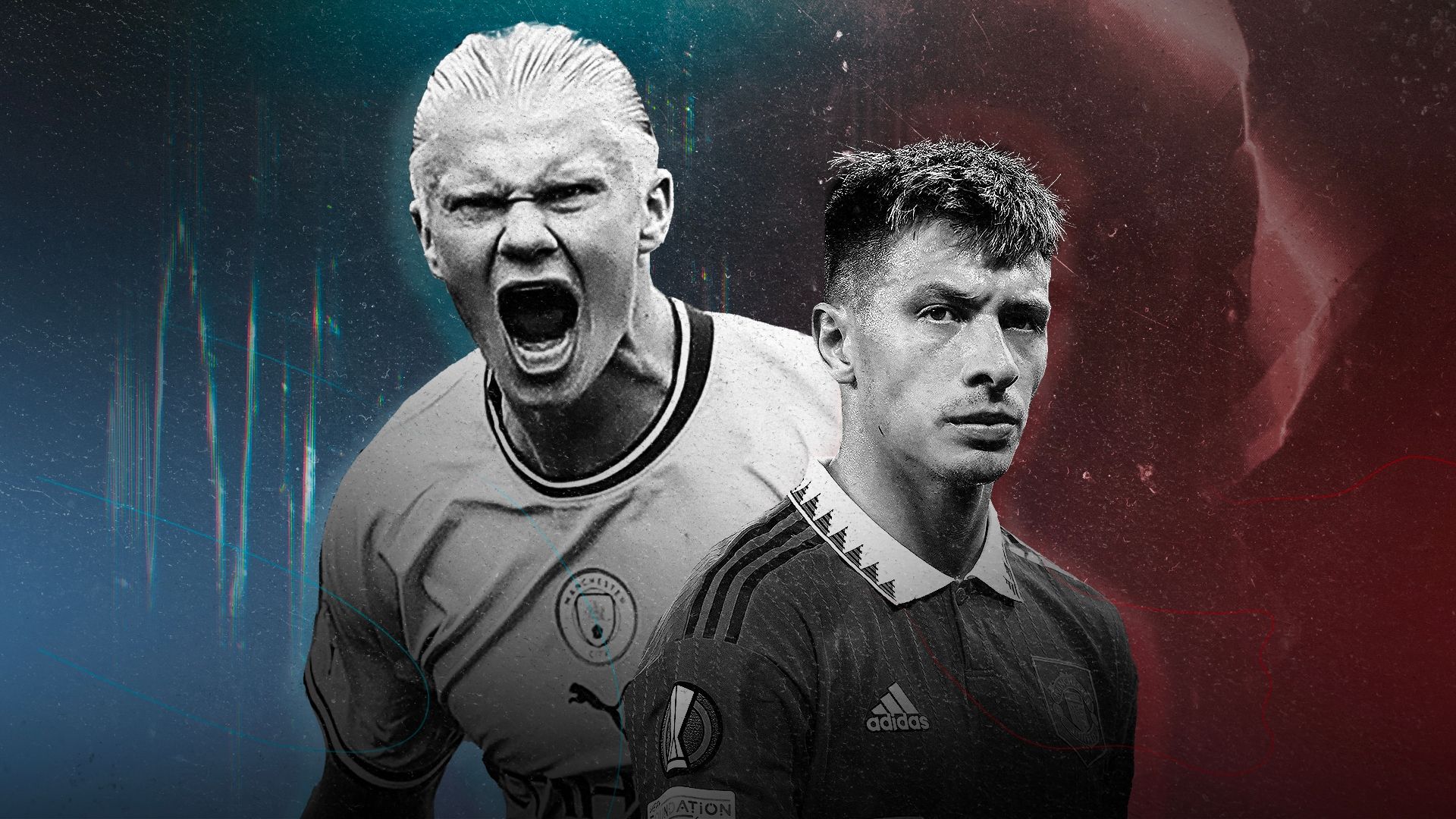 Erling Haaland Lisandro Martinez Manchester derby HIC 16:9