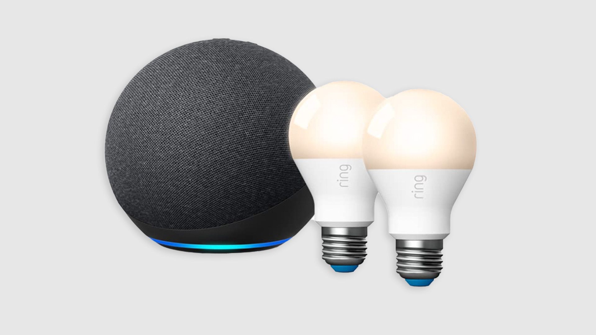 Ring Smart Lighting and Echo (4th Gen) Bundle