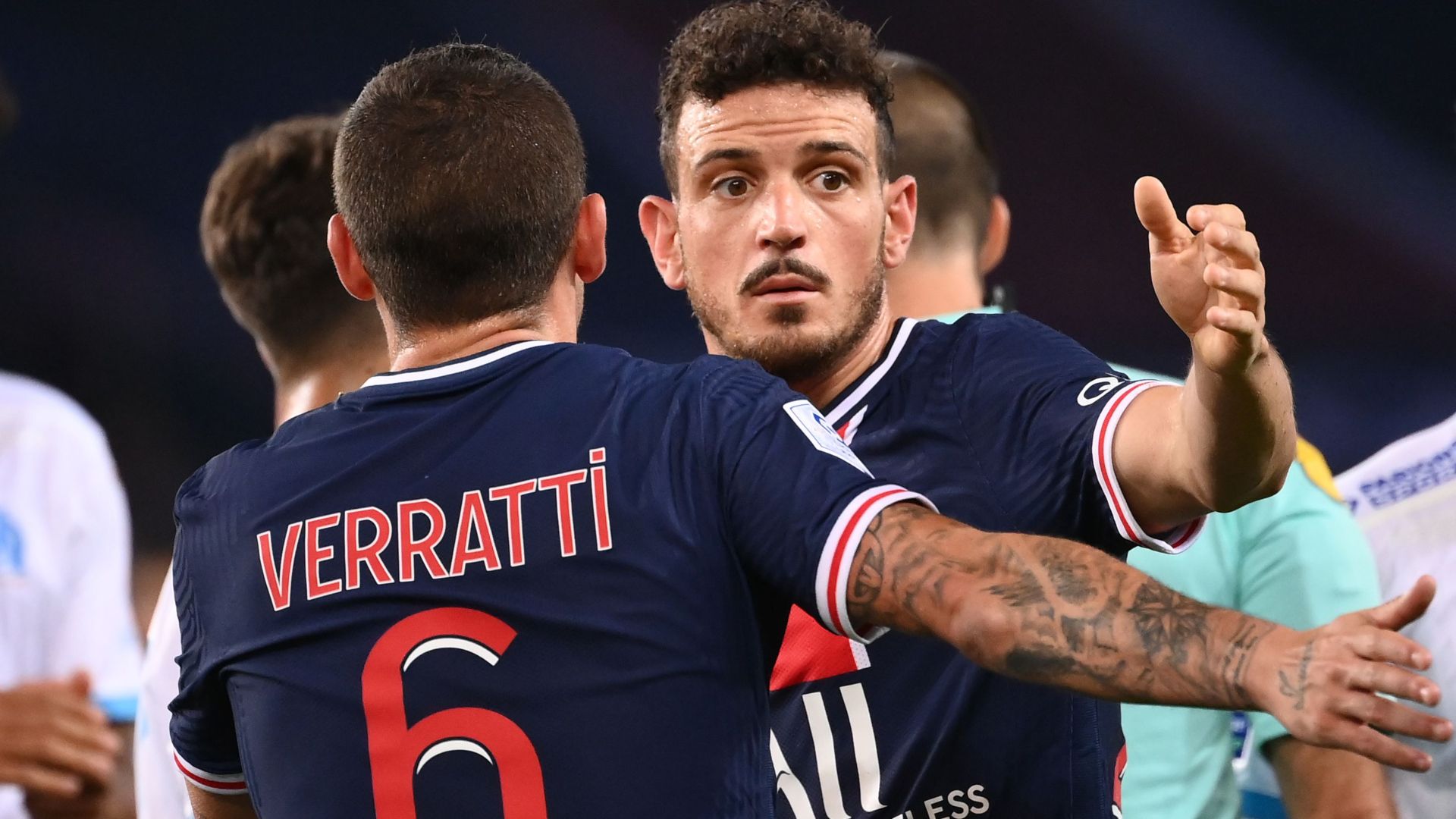 Marco Verratti Alessandro Florenzi PSG