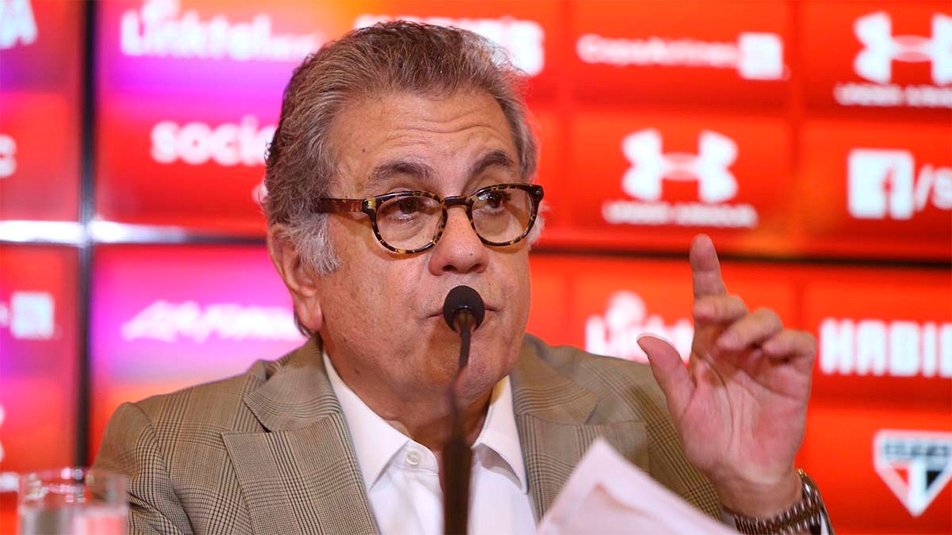 Carlos Miguel Aidar, ex-presidente do São Paulo 2014-2015