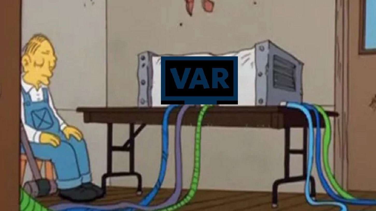 Argentina Brasil Simpsons VAR meme