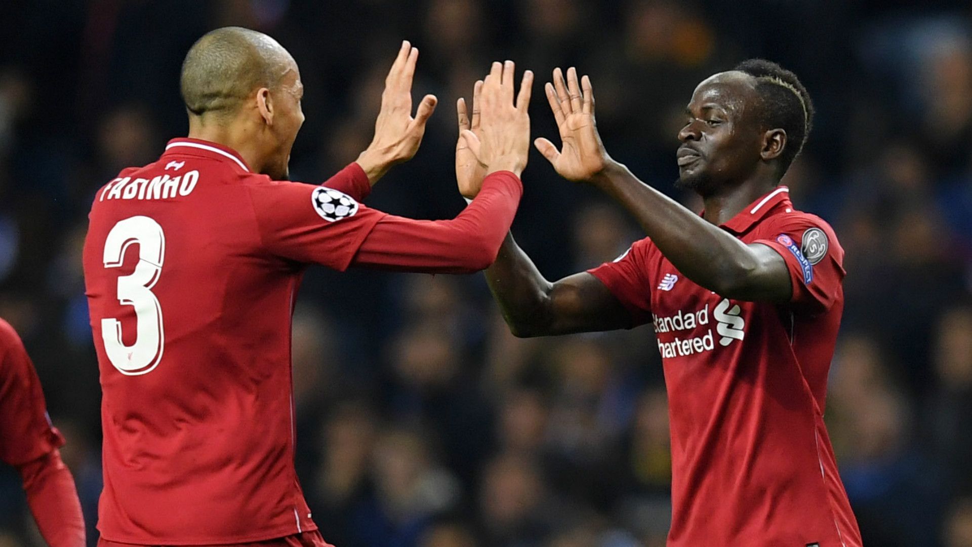 Fabinho Sadio Mane Liverpool 2018-19