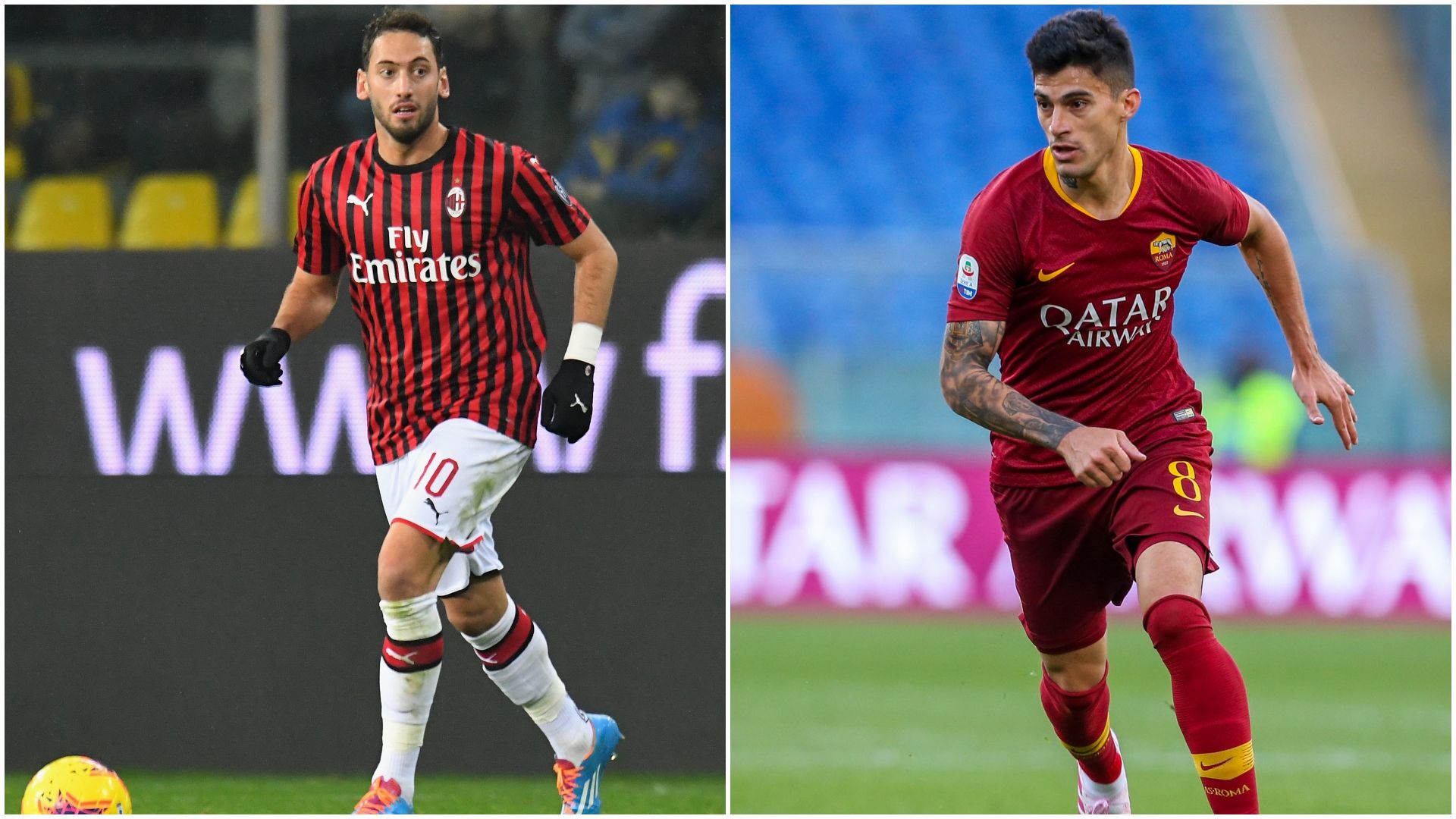 Milan Roma Calhanoglu Perotti