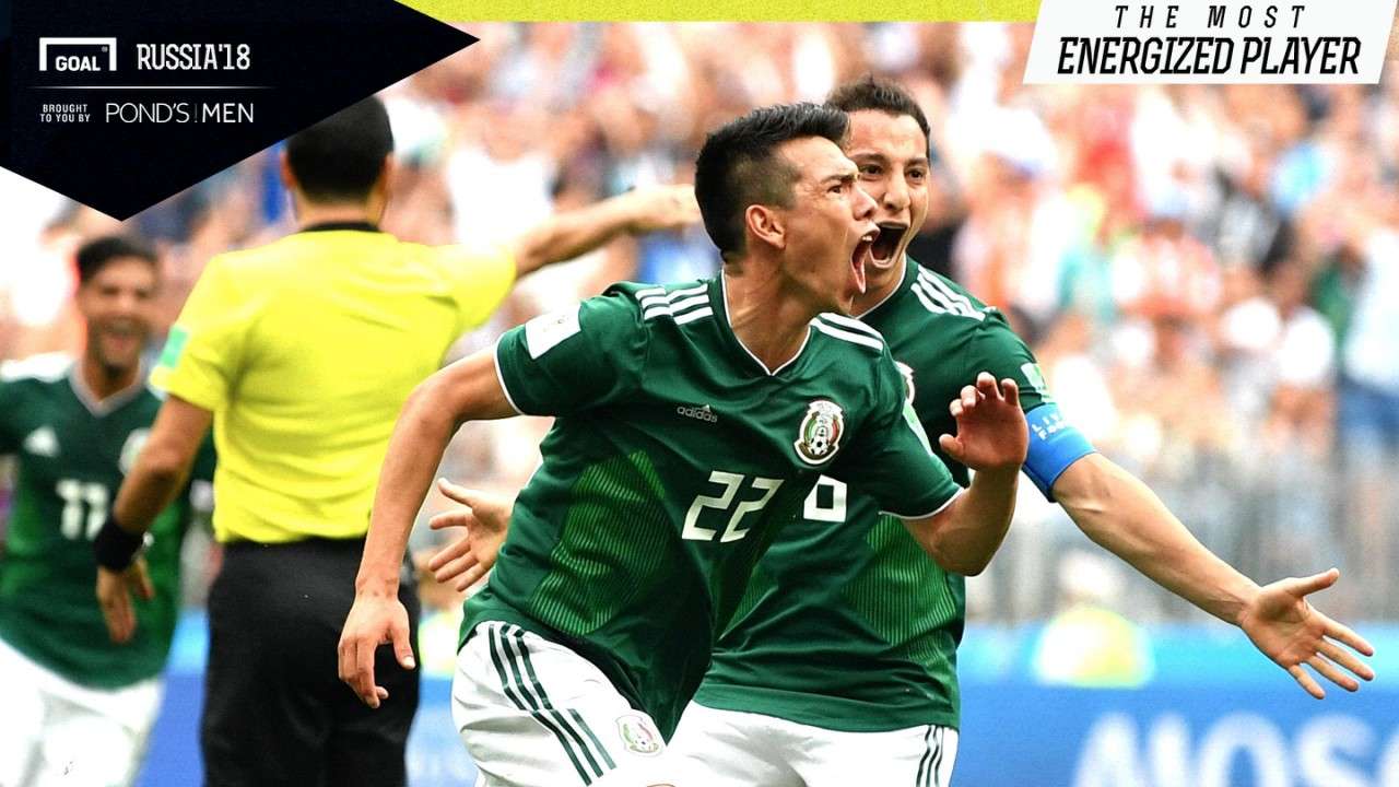 Hirving Lozano The Most Energized Player Jerman vs Meksiko