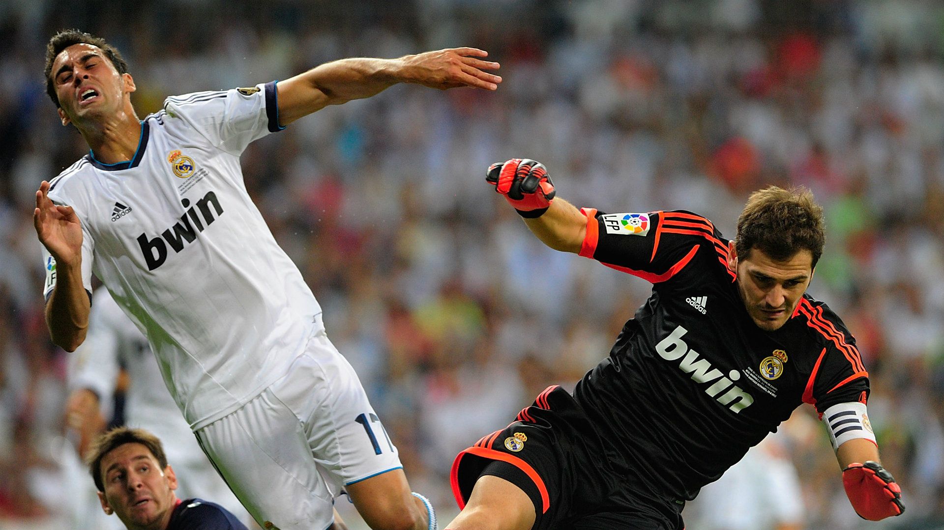 Álvaro Arbeloa e Iker Casillas