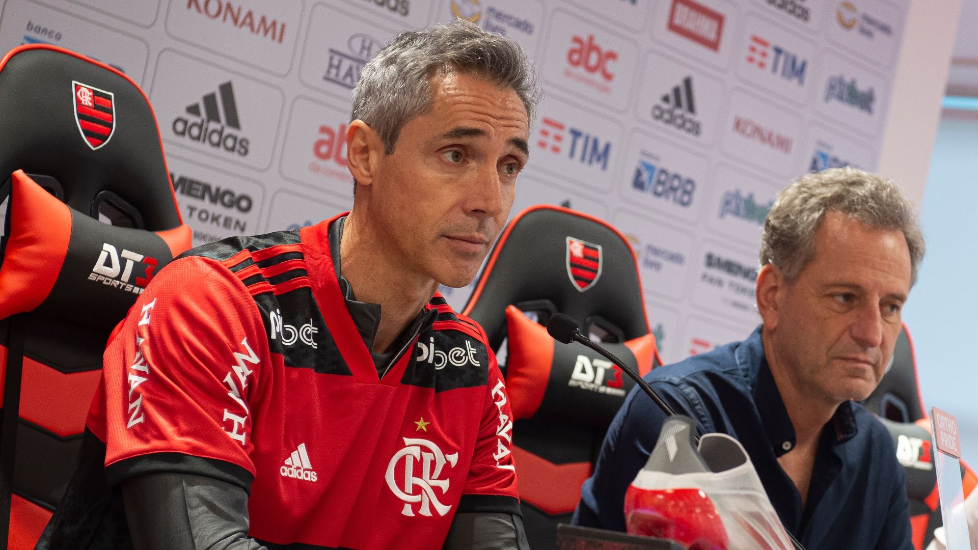Paulo Sousa, apresentação no Flamengo, 10012021