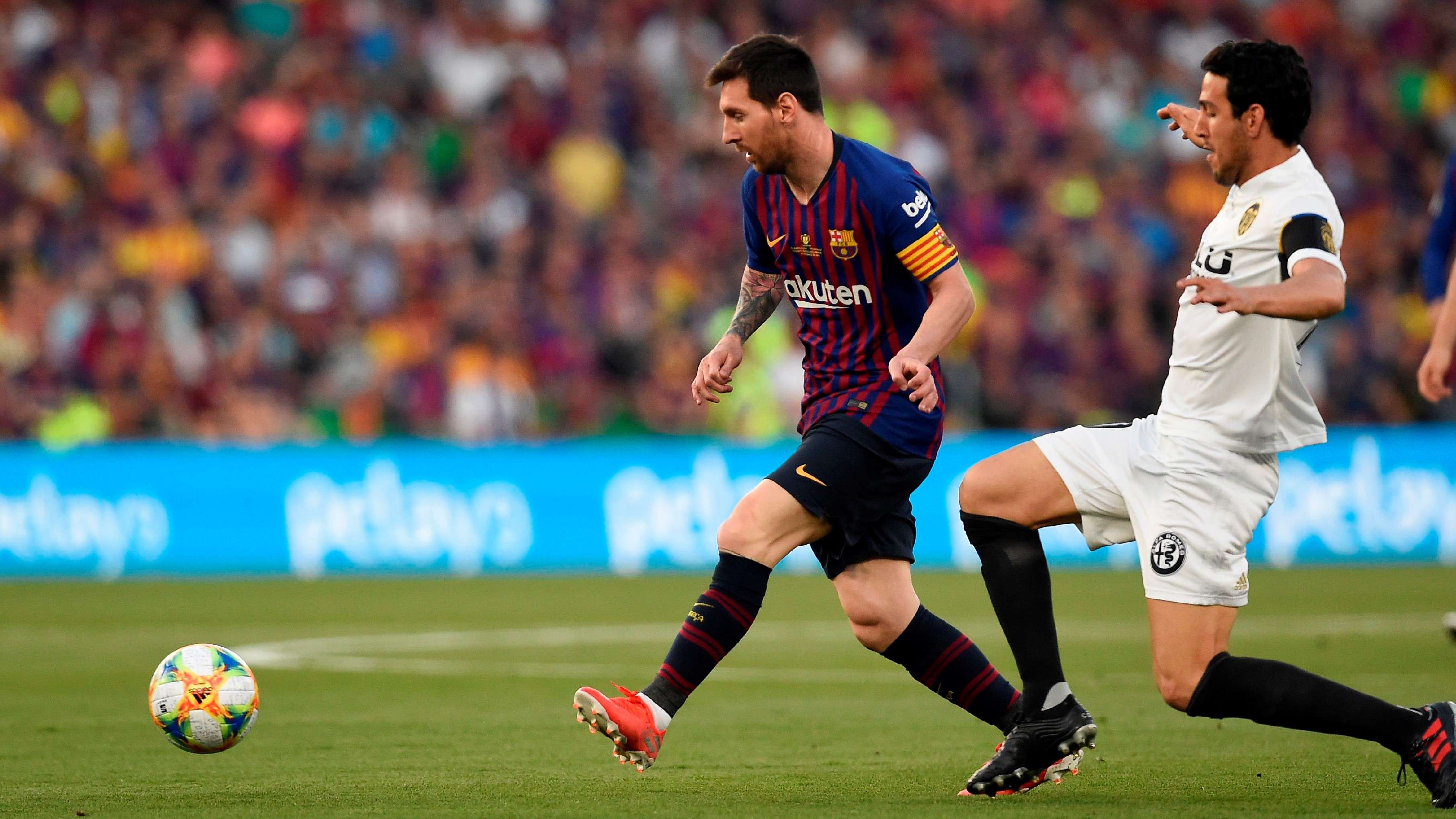 Lionel Messi Dani Parejo Barcelona Valencia Copa del Rey 25052019