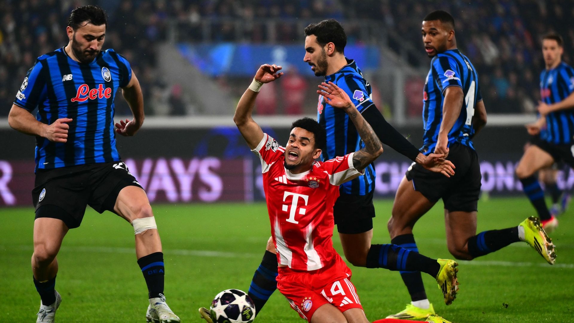 Luis Diaz Atalanta Bayern 10032026