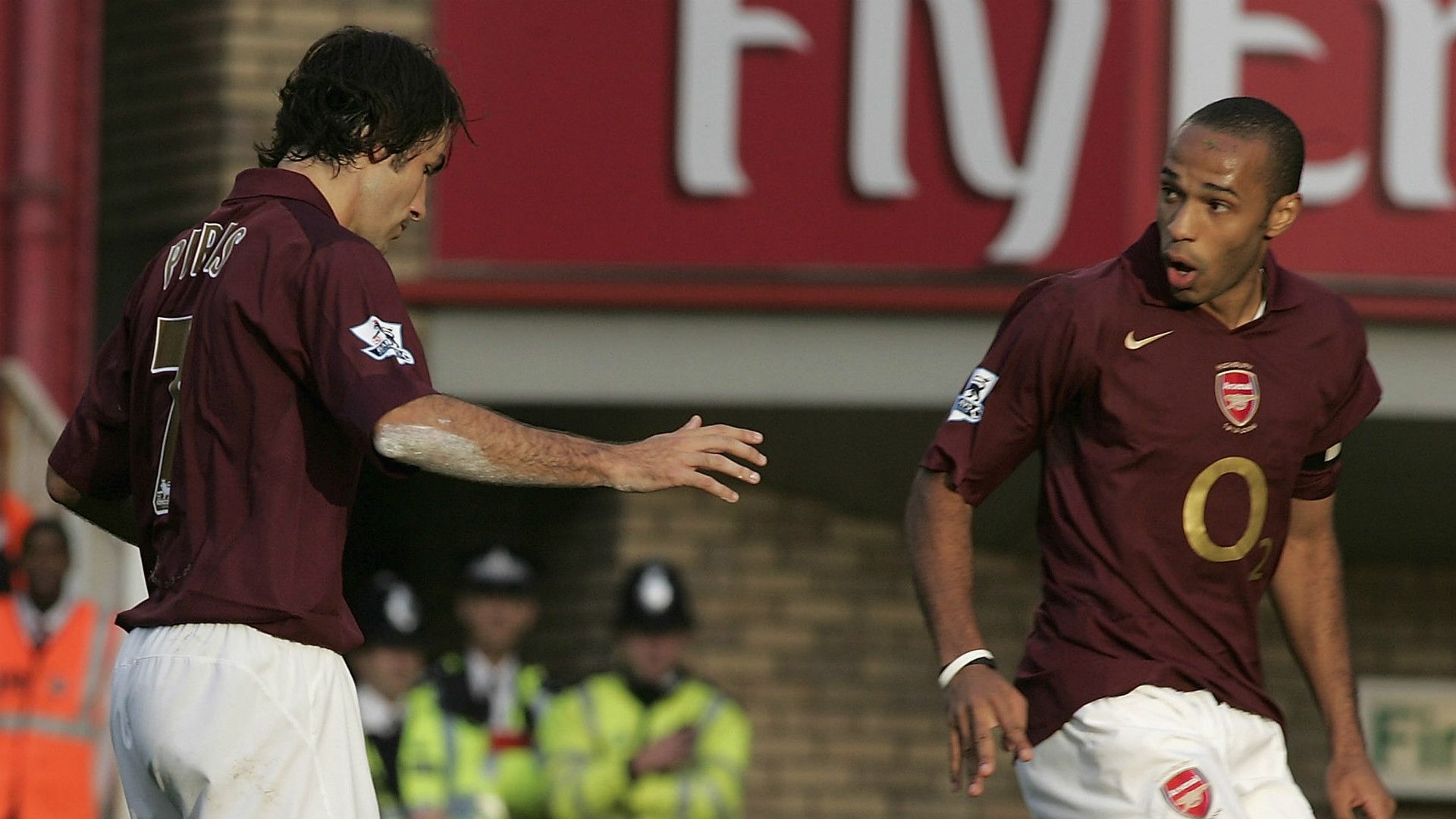 ROBERT PIRES THIERRY HENRY ARSENAL