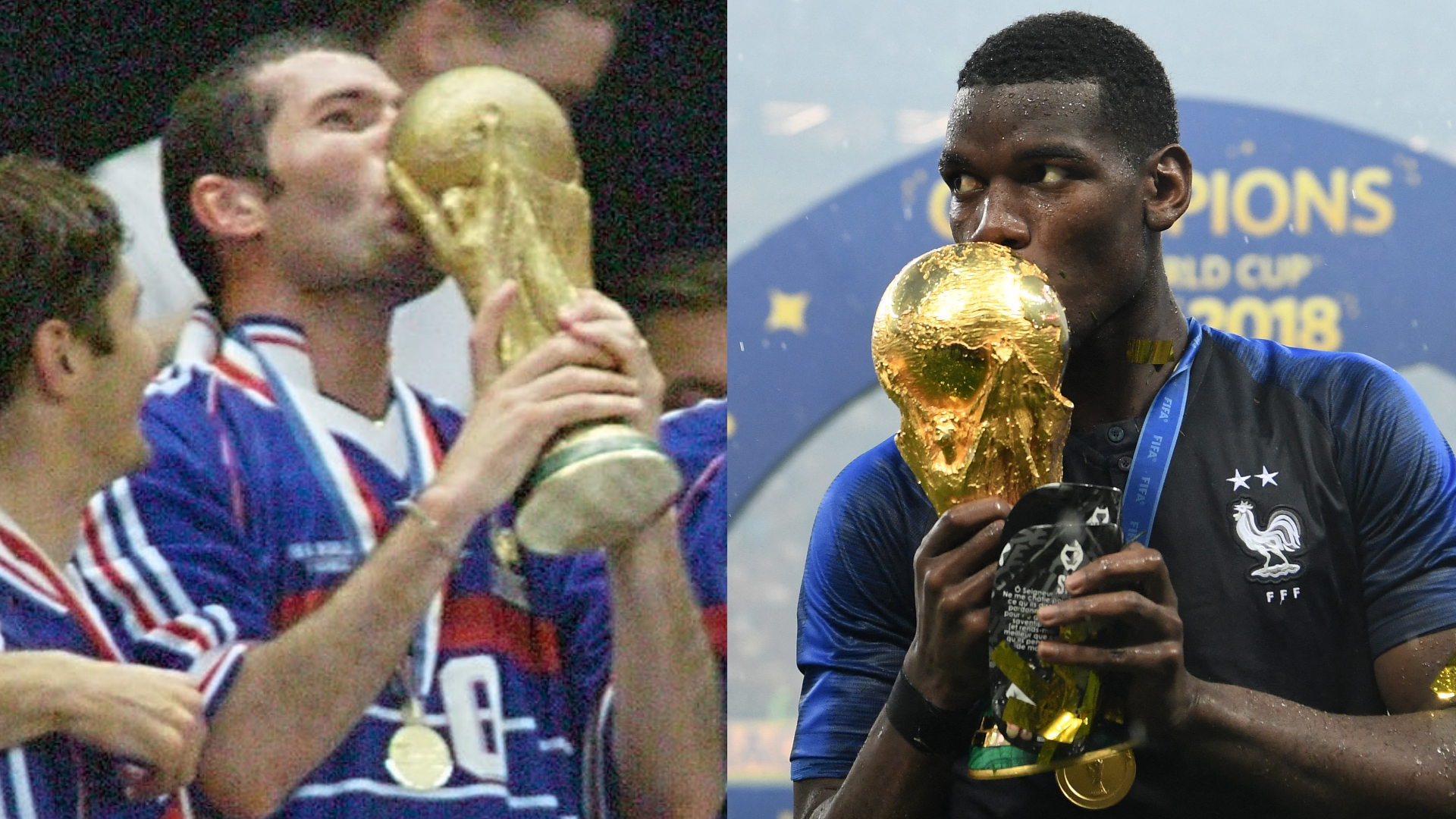 ‘Dream came true’ - Paul Pogba gets to play with Zinedine Zidane & France’s 1998 World Cup winners as Monaco new boy rediscovers his smile after doping ban | Goal.com UK