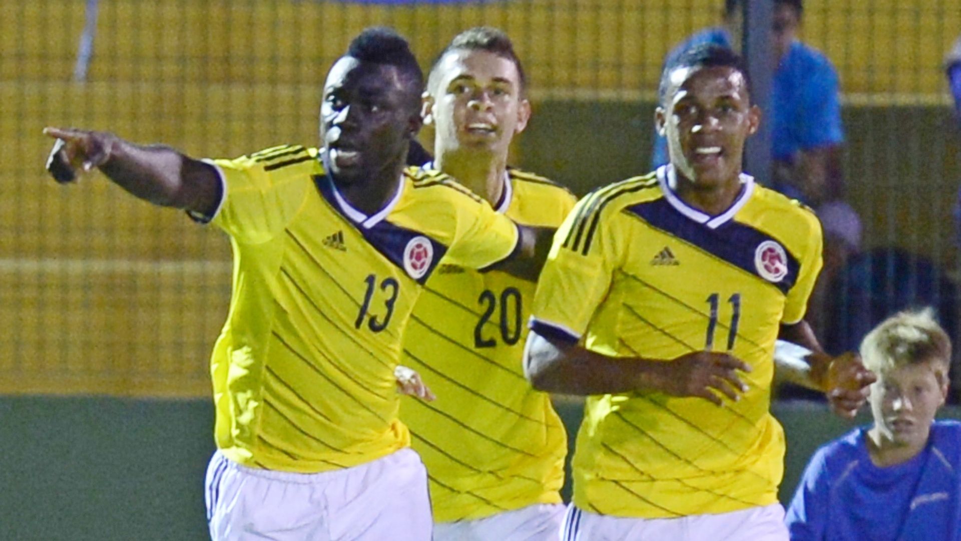 Jeison Lucumi and Davinson Sanchez Colombia U20