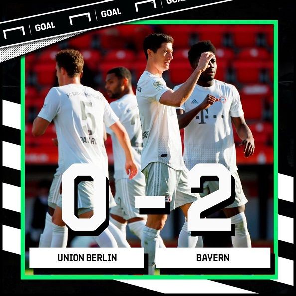 Union Berlin vs Bayern Result