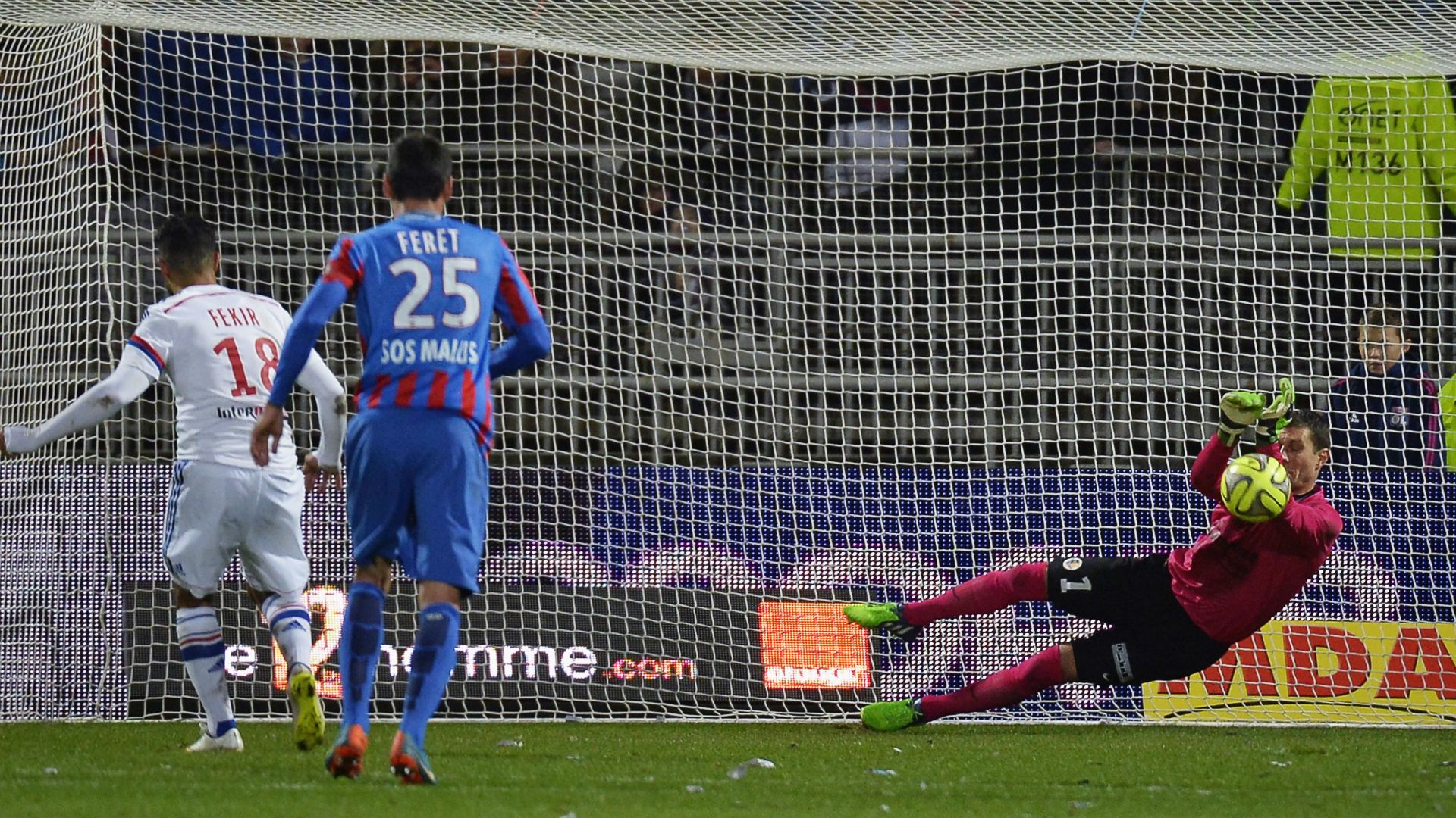 Rémy Vercoutre Lyon Caen 12122014