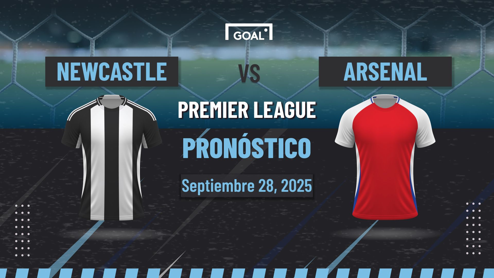 Newcastle vs Arsenal Pronóstico y Apuestas Premier League | 28/09/25