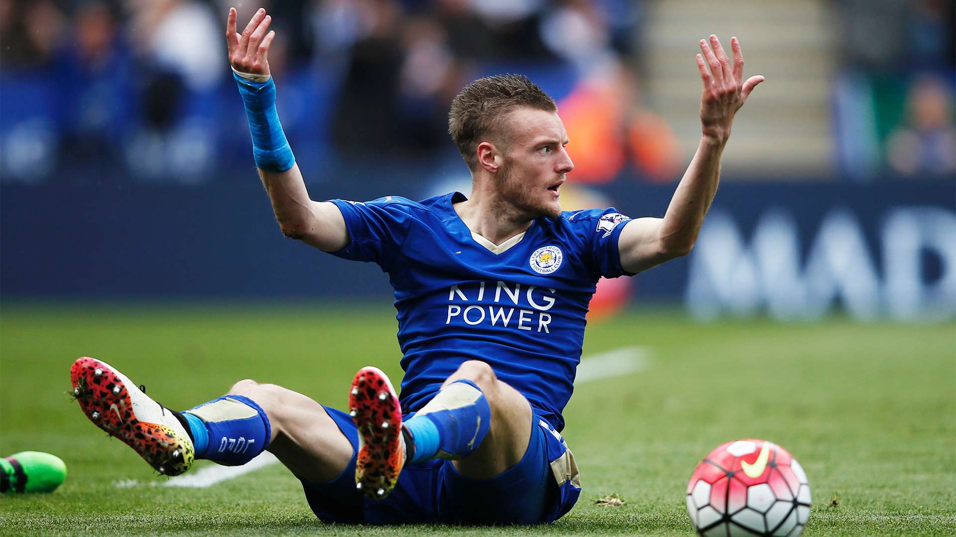Jamie Vardy Leicester Premier League 2015-16