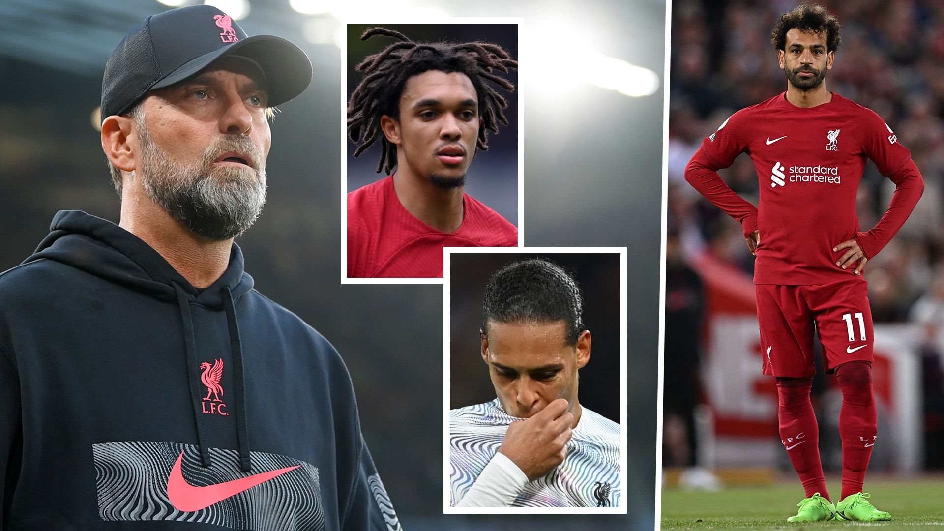 Klopp Alexander-Arnold Van Dijk Salah Liverpool