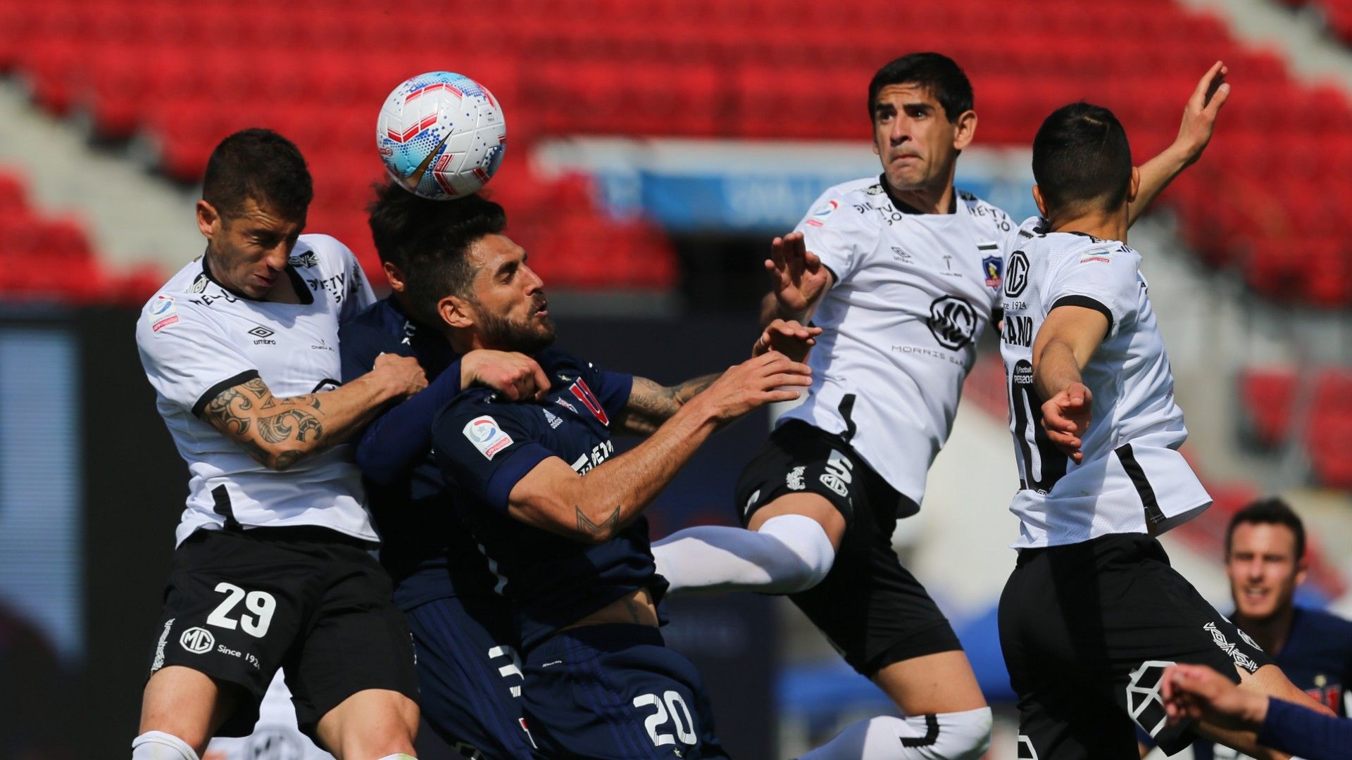 060920 Julio Barroso Universidad de Chile Colo Colo Joaquín Larrivey y Carmona