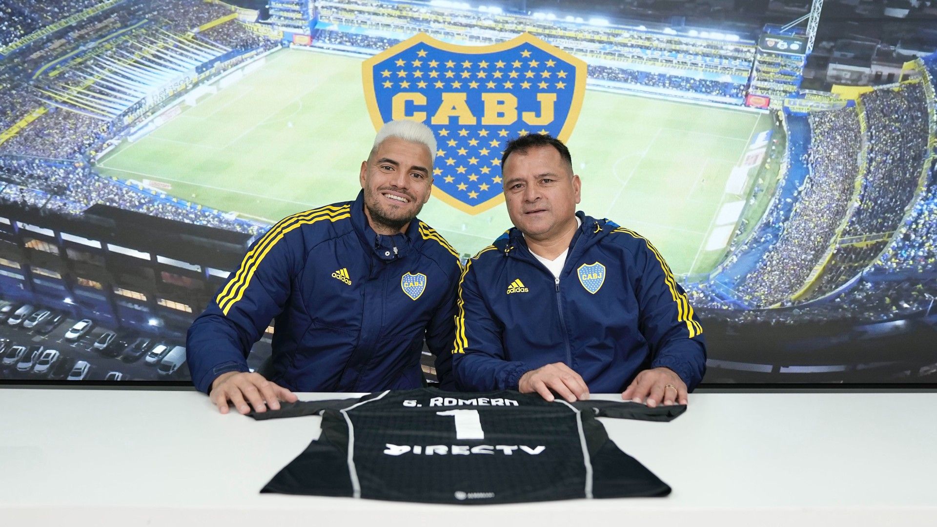Sergio Romero Firma Contrato Boca 06062024