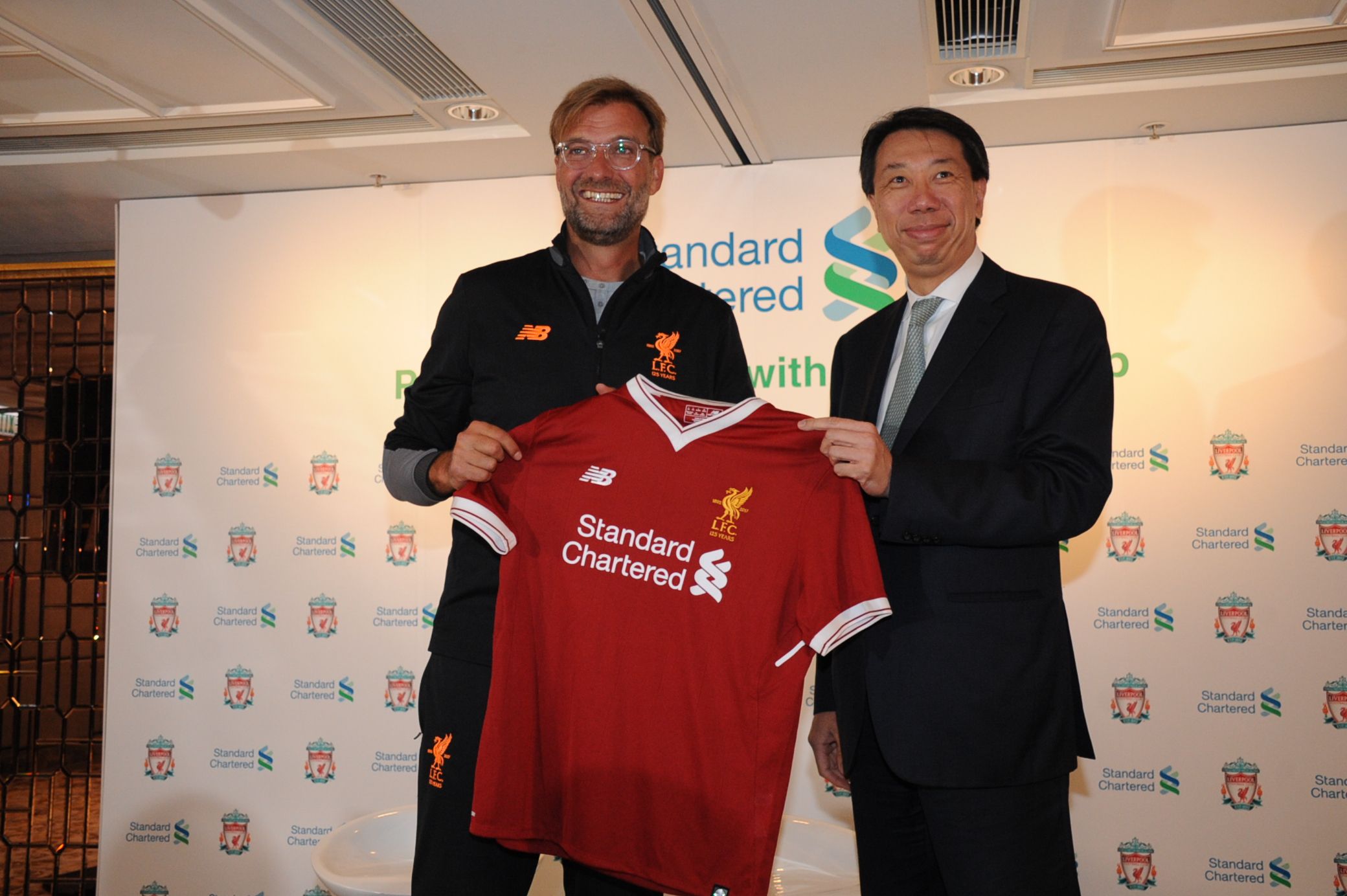 Jurgen Klopp visit Hong Kong for the first time.