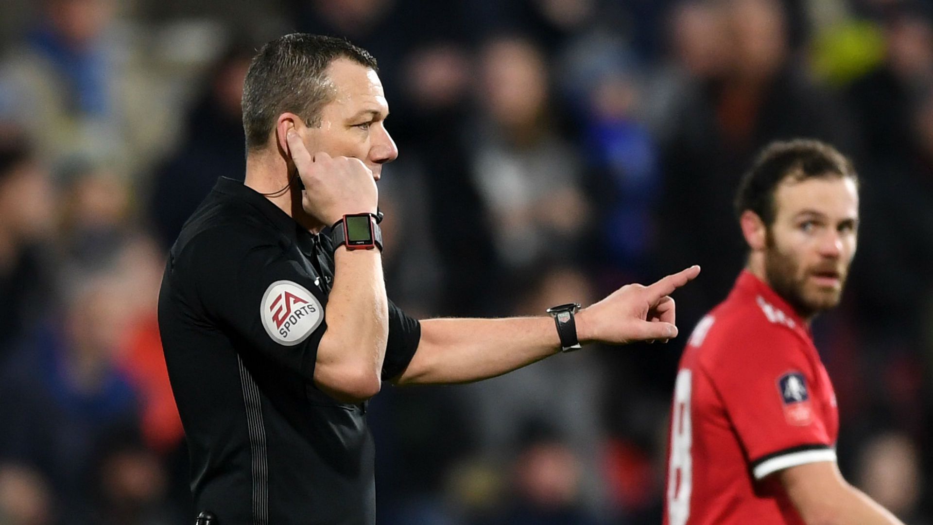 Manchester United VAR disallowed goal