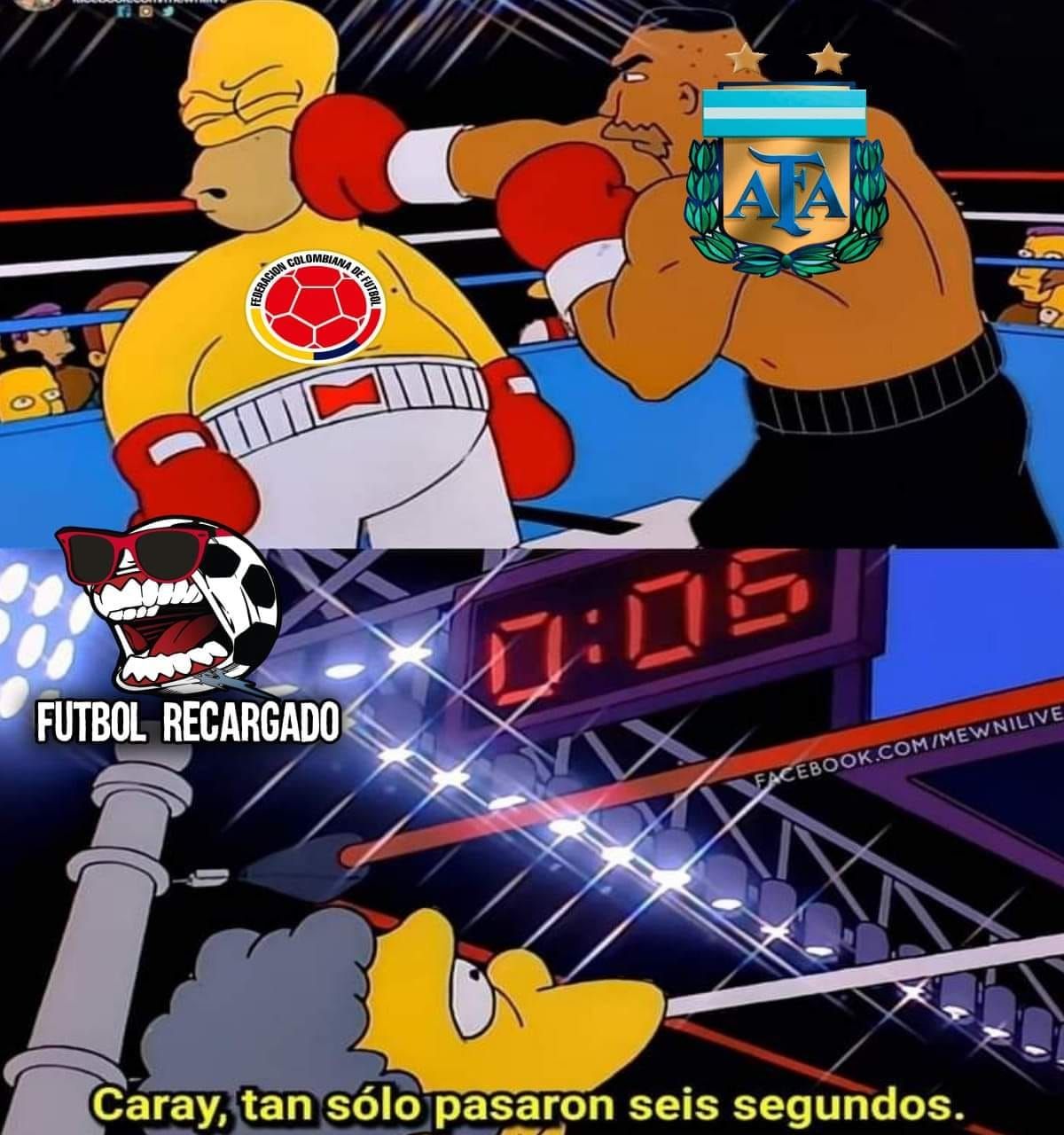 Meme Argentina - Colombia