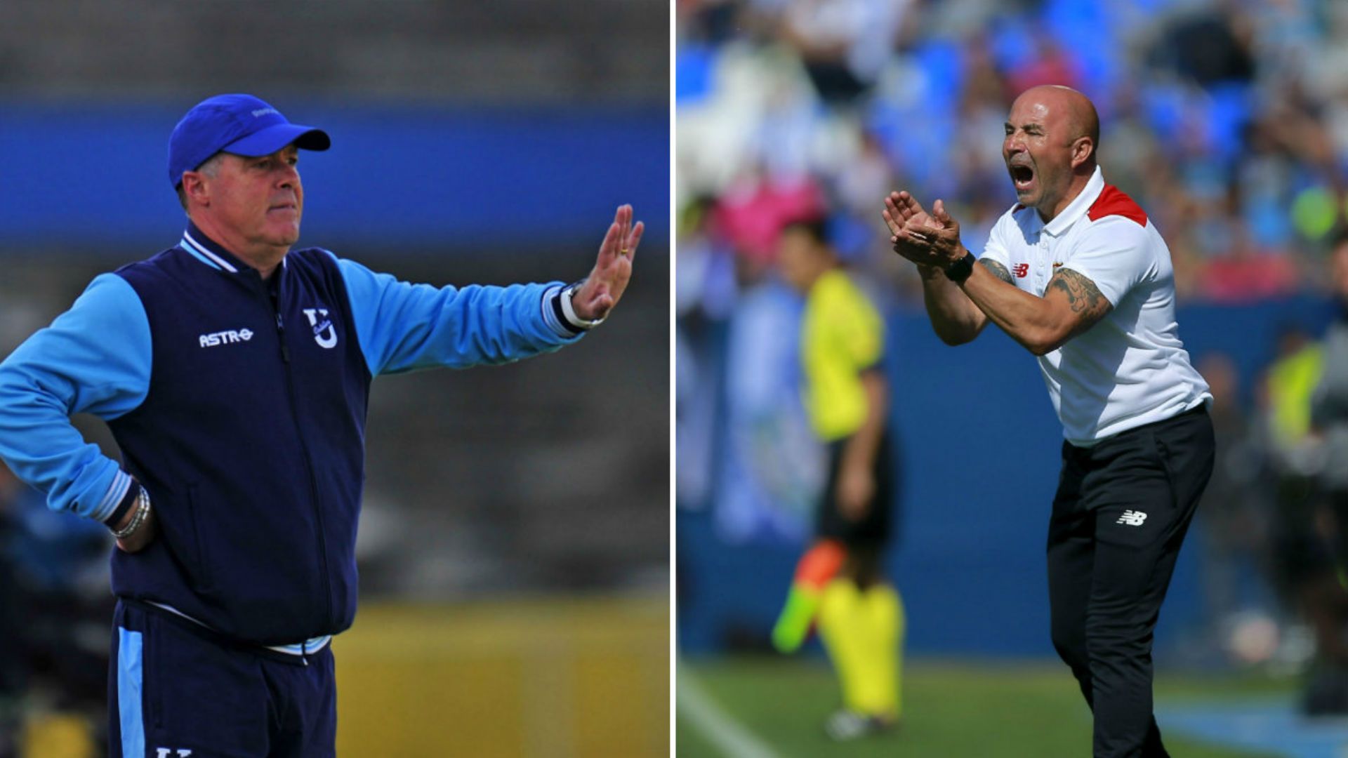 Jorge Célico y Jorge Sampaoli