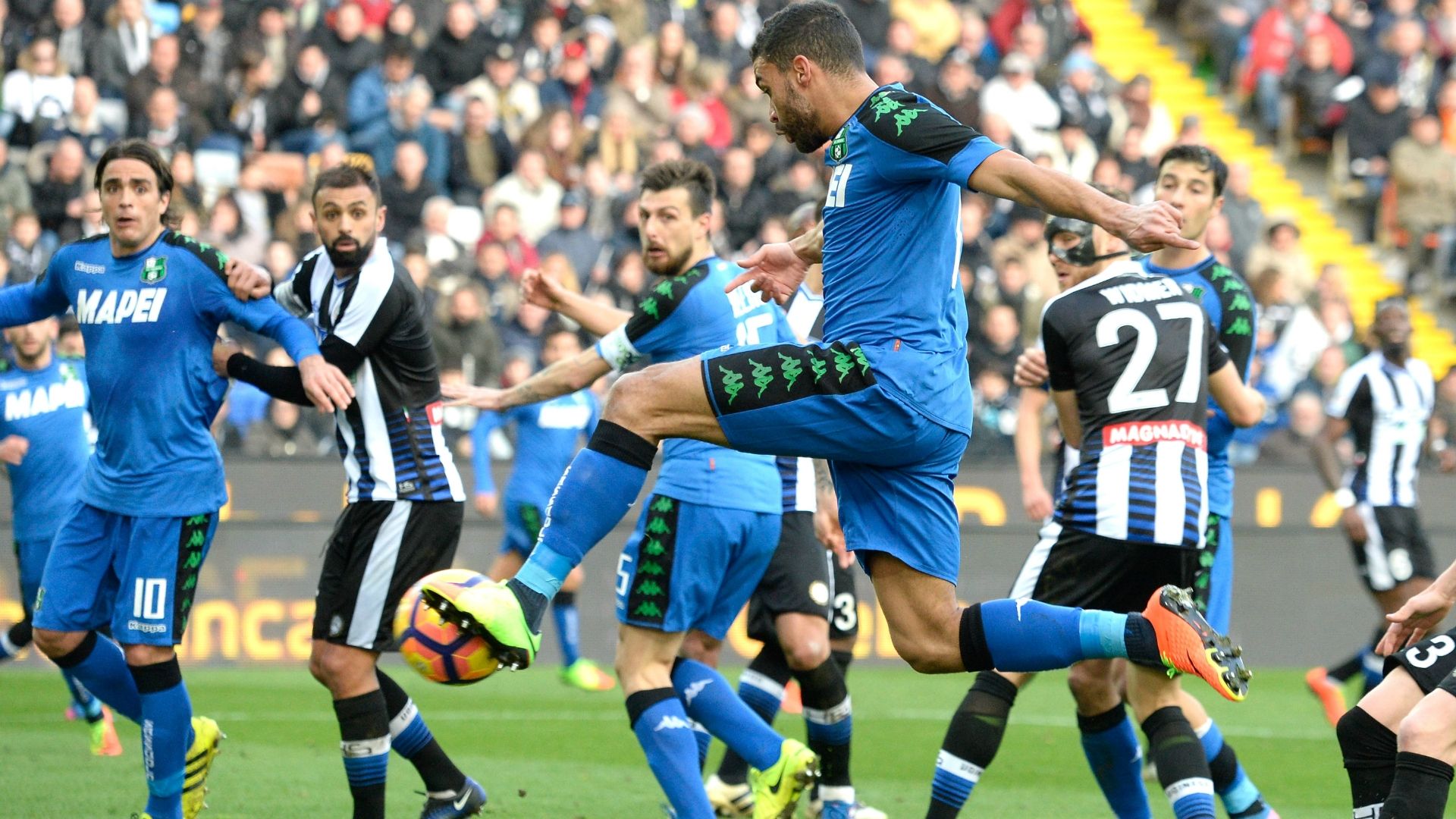 Gregoire Defrel Udinese Sassuolo Serie A