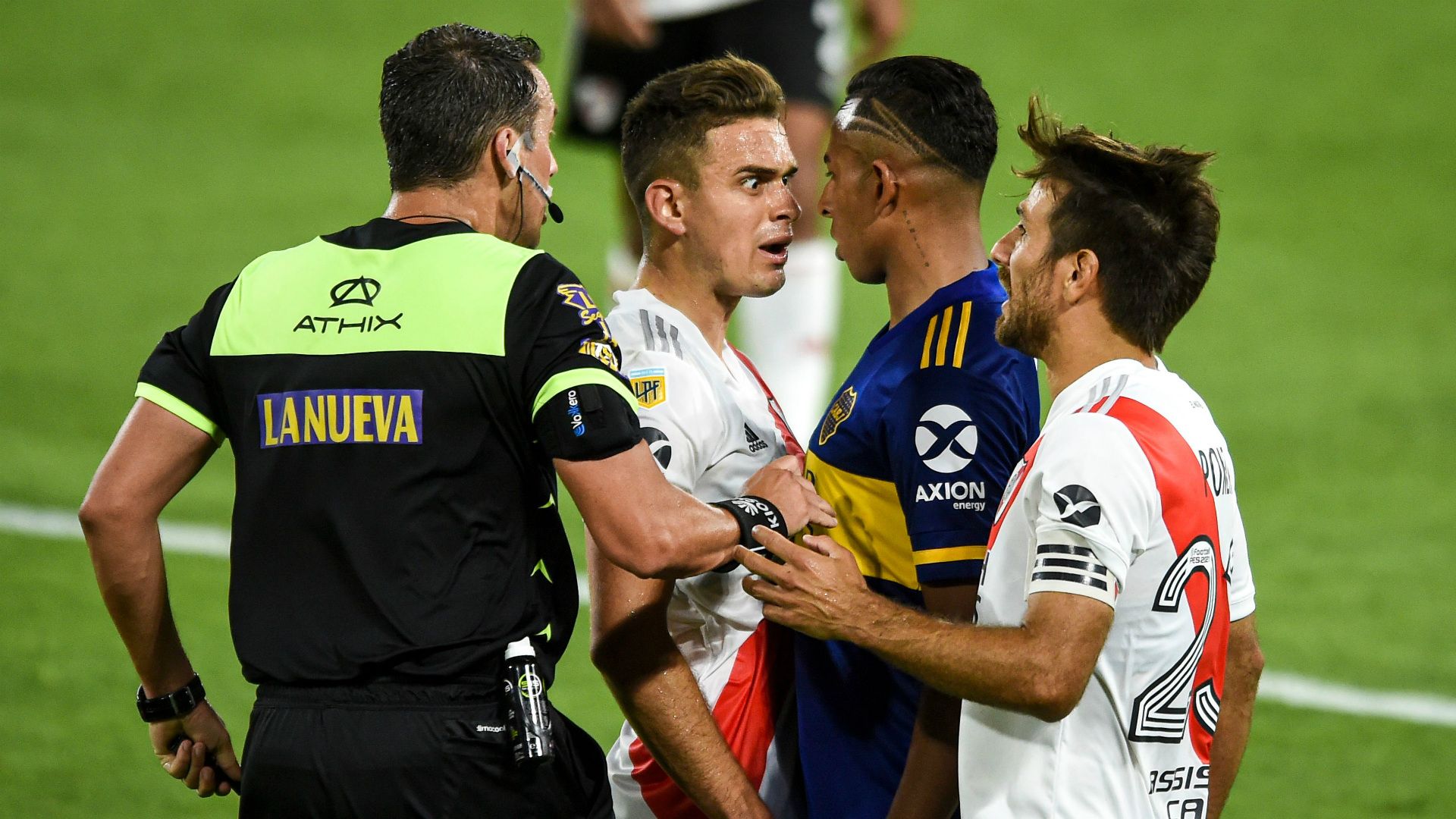 Rafael Borre Sebastian Villa Boca Juniors River Plate Copa Maradona Liga Profesional 02012020