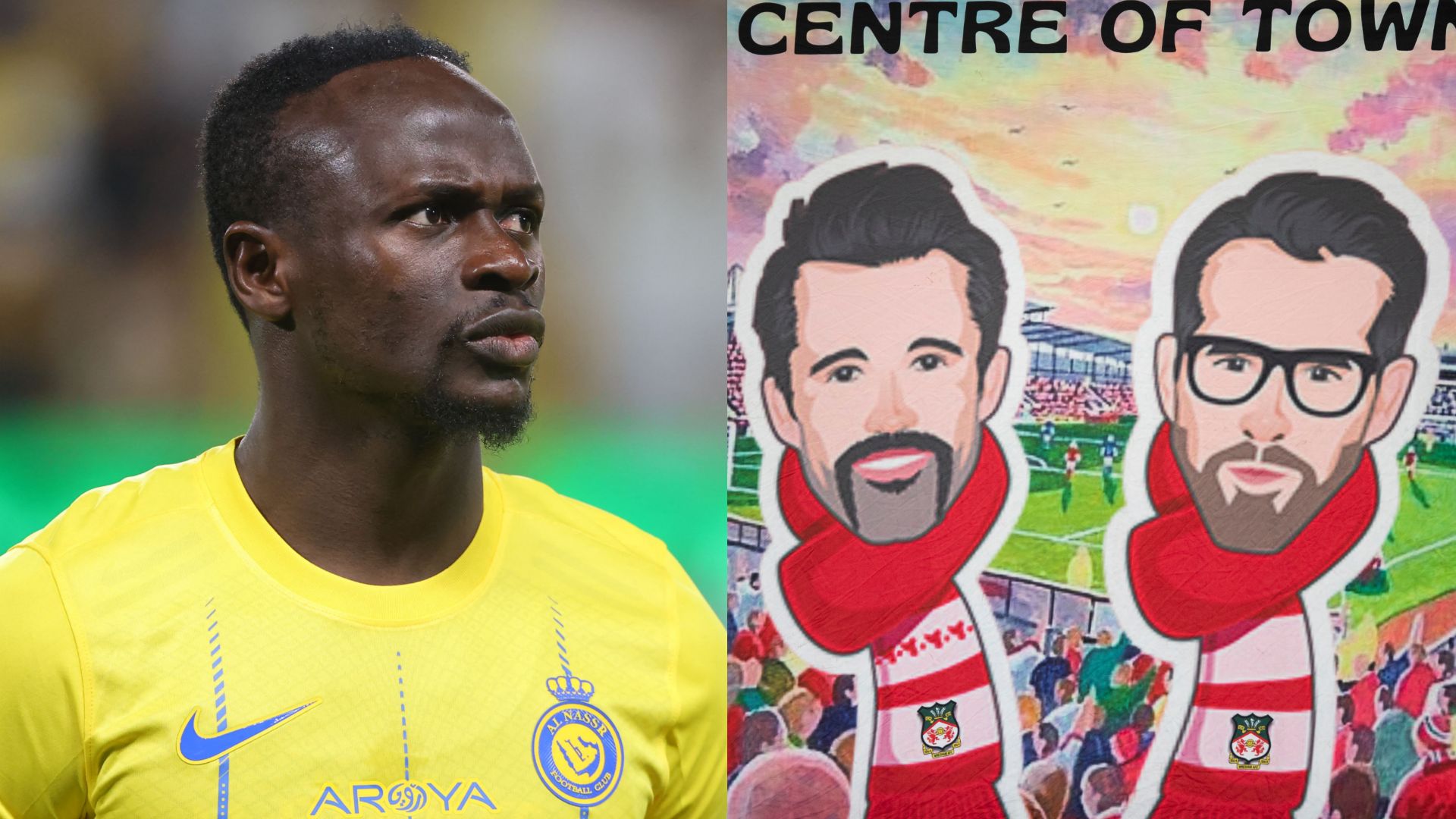 Sadio Mane Wrexham split