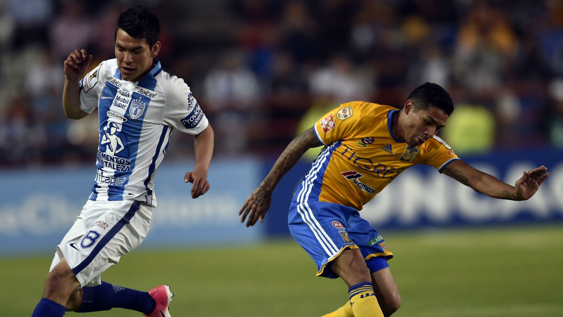 Hirving Lozano Javier Aquino Pachuca Tigres CCL