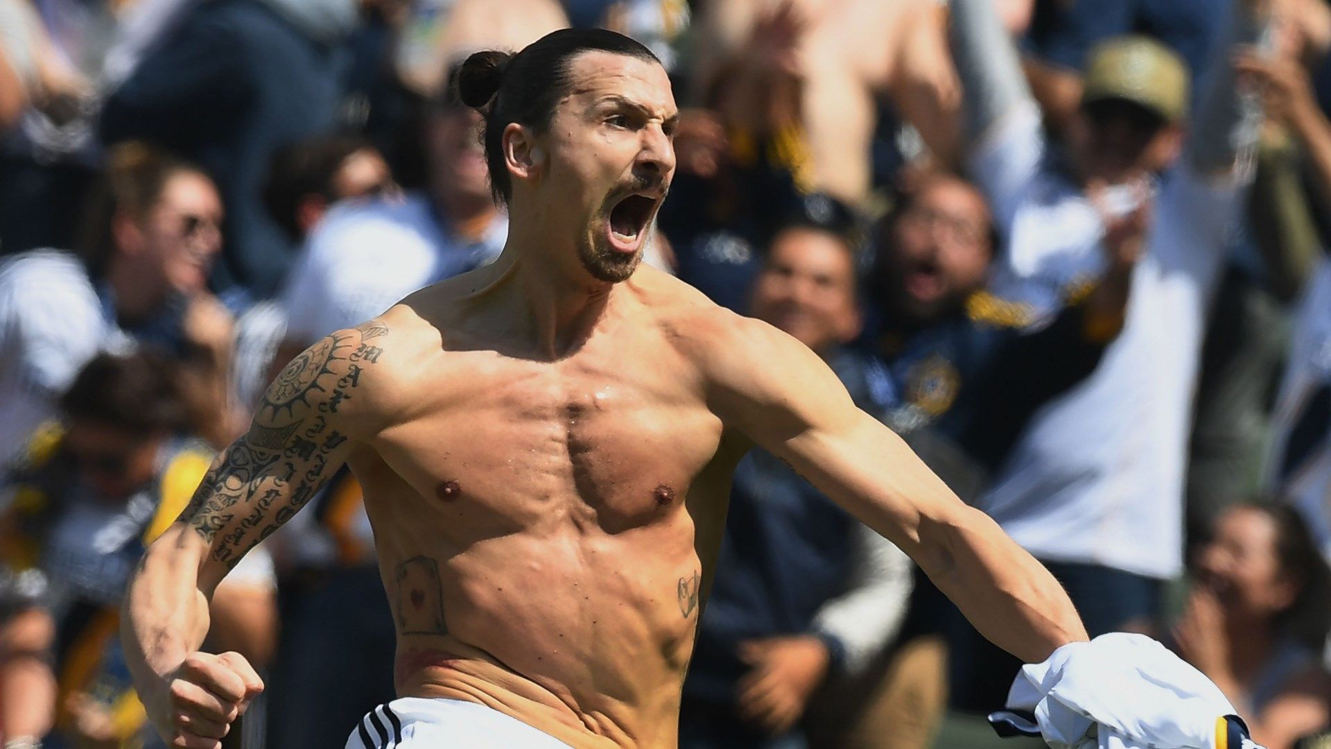 Zlatan LA Galaxy El trafico
