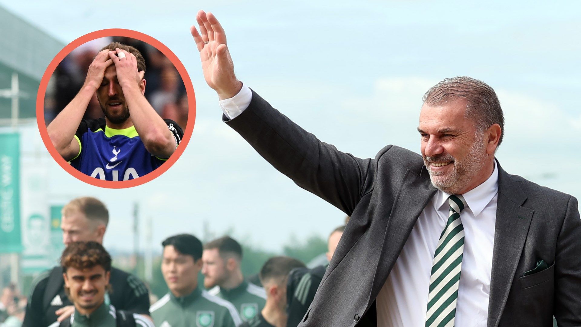 Ange Postecoglou, Harry Kane GFX