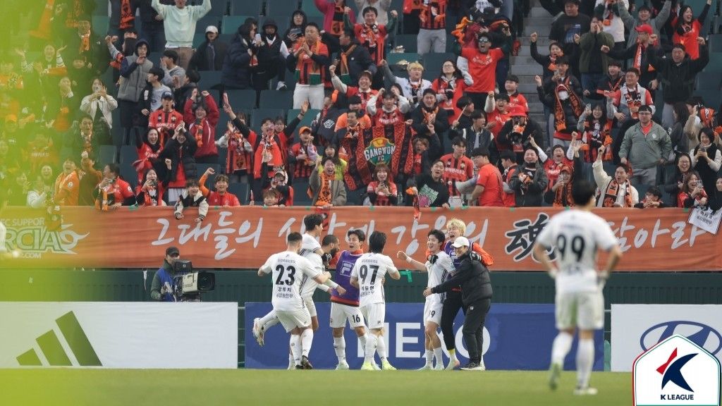 강원 전북 원정 승리